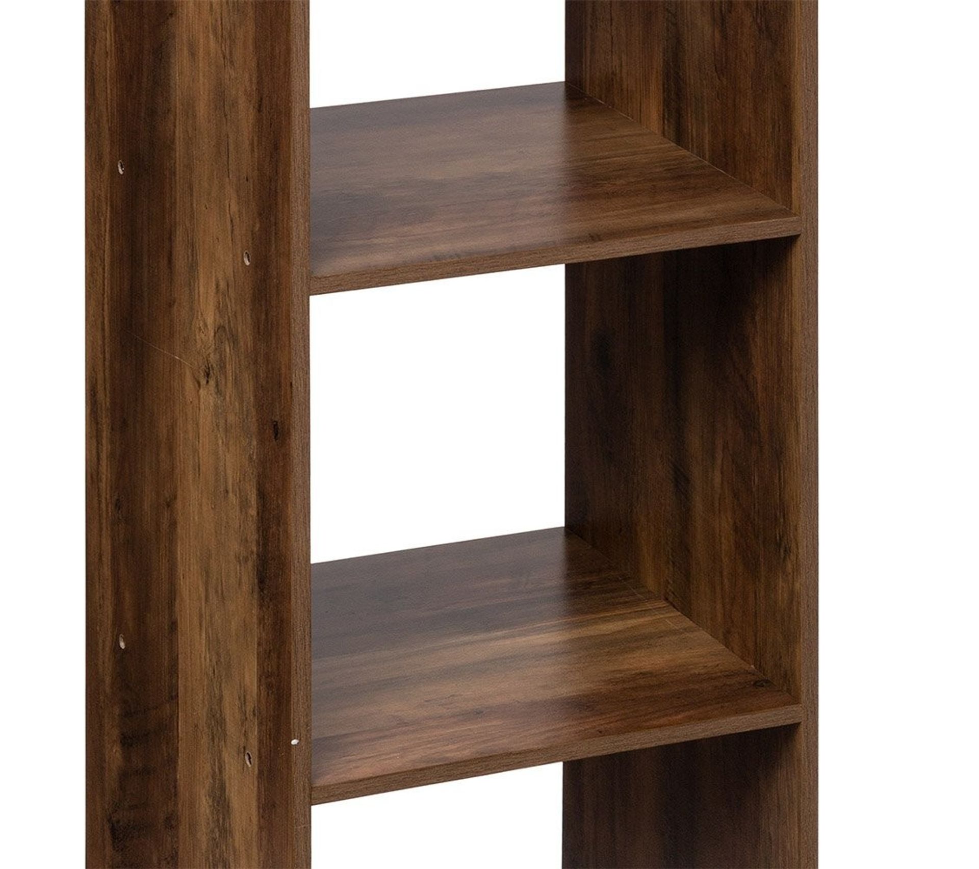 Étagère Murale, 60x15cm Étagère Flottante en Bois de chêne Massif, Rustique