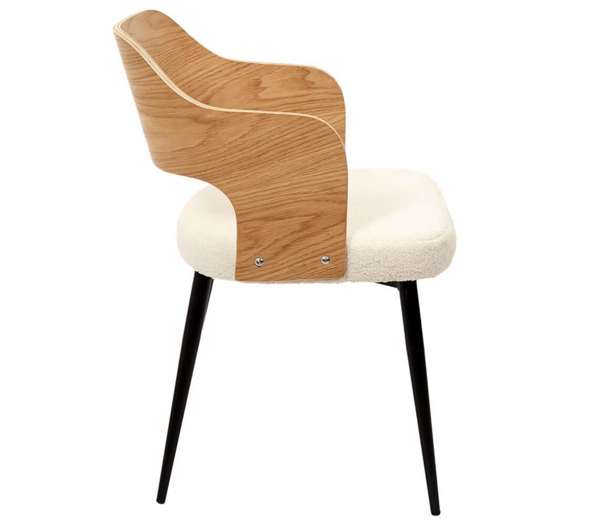 Fauteuil de table en tissu avec accoudoirs - Vert olive | Leroy Merlin
