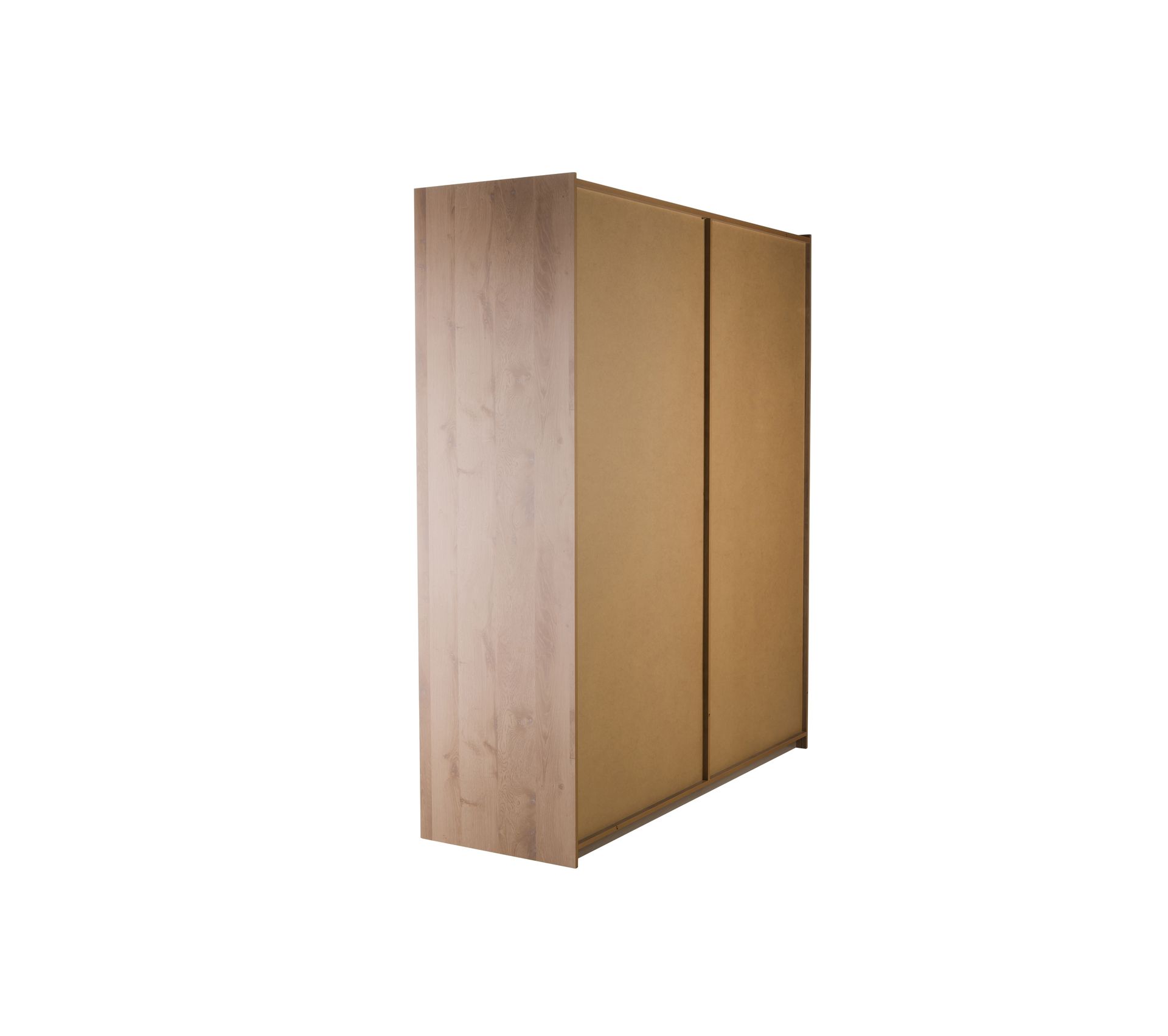 Armoire 2 portes coulissantes L.191 cm SARLAT imitation chêne Armoire BUT