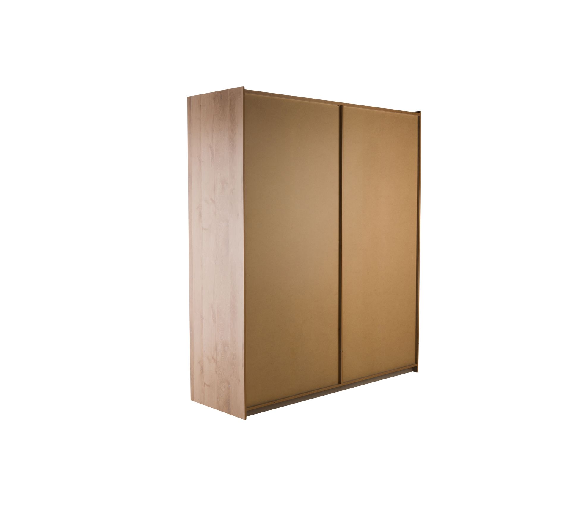 Armoire 2 portes coulissantes L.191 cm SARLAT imitation chêne Armoire BUT