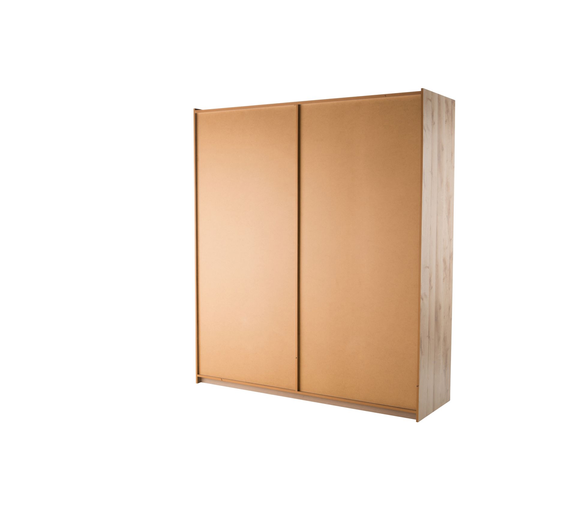 Armoire 2 portes coulissantes L.191 cm SARLAT imitation chêne Armoire BUT