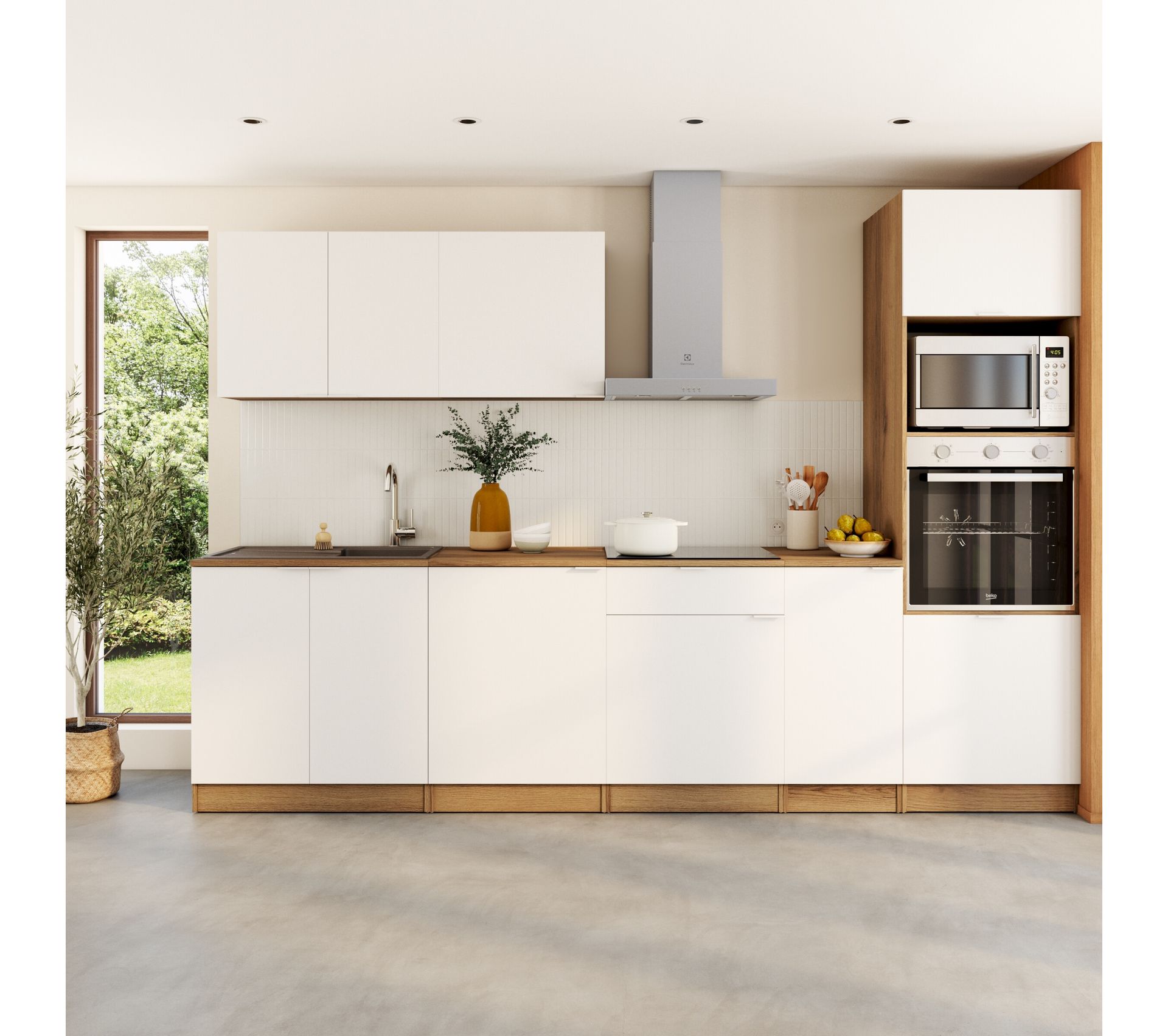 Bas 40 Cm 1p EDEN Ch ne Blanc Meuble Bas De Cuisine BUT bas-40-cm-1p-eden-ch-ne-blanc-meuble-bas-de-cuisine-but