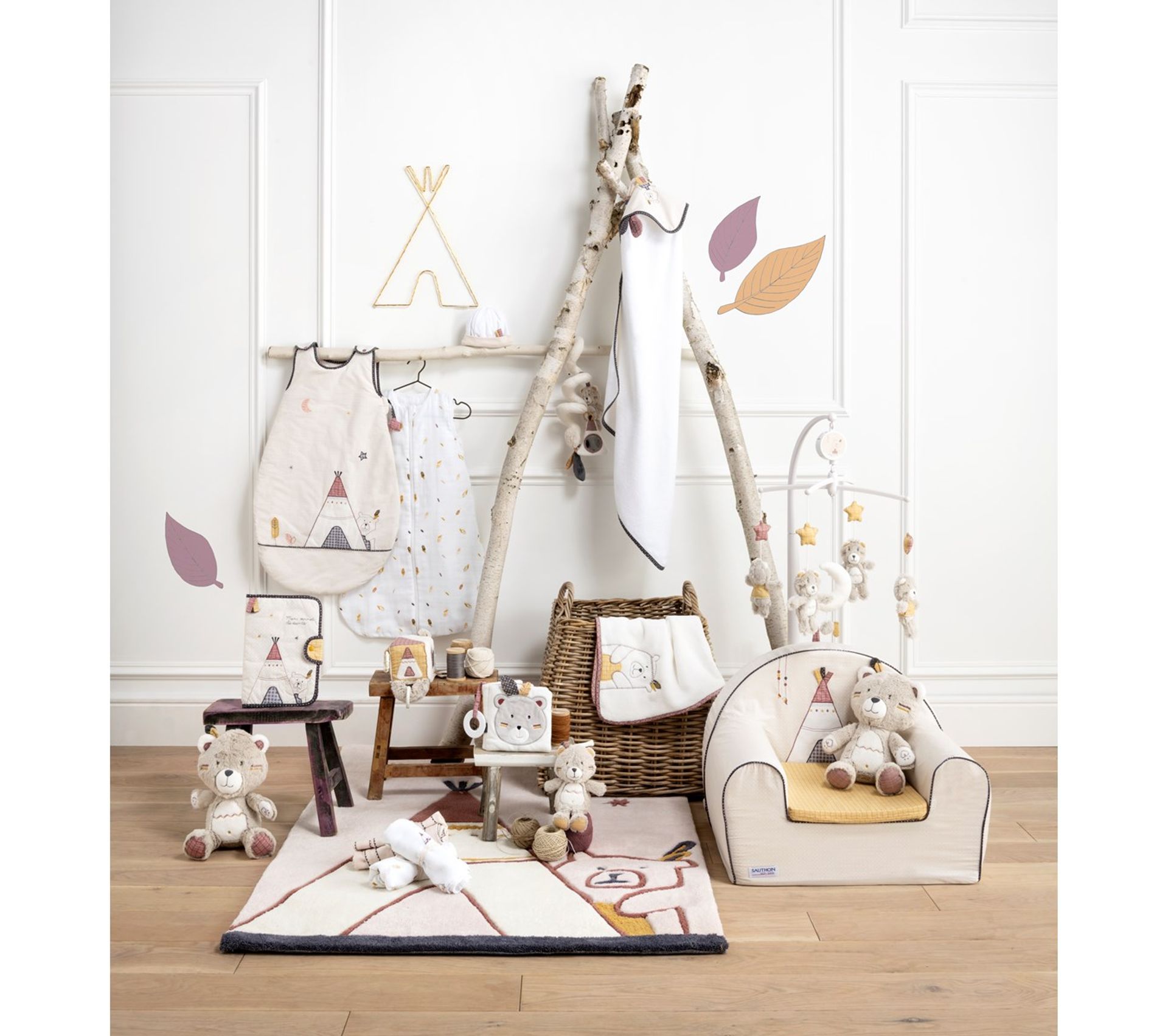 Spirale D'activités Bébé Lion Gala Mint - Jouet Sensoriel Et éducatif