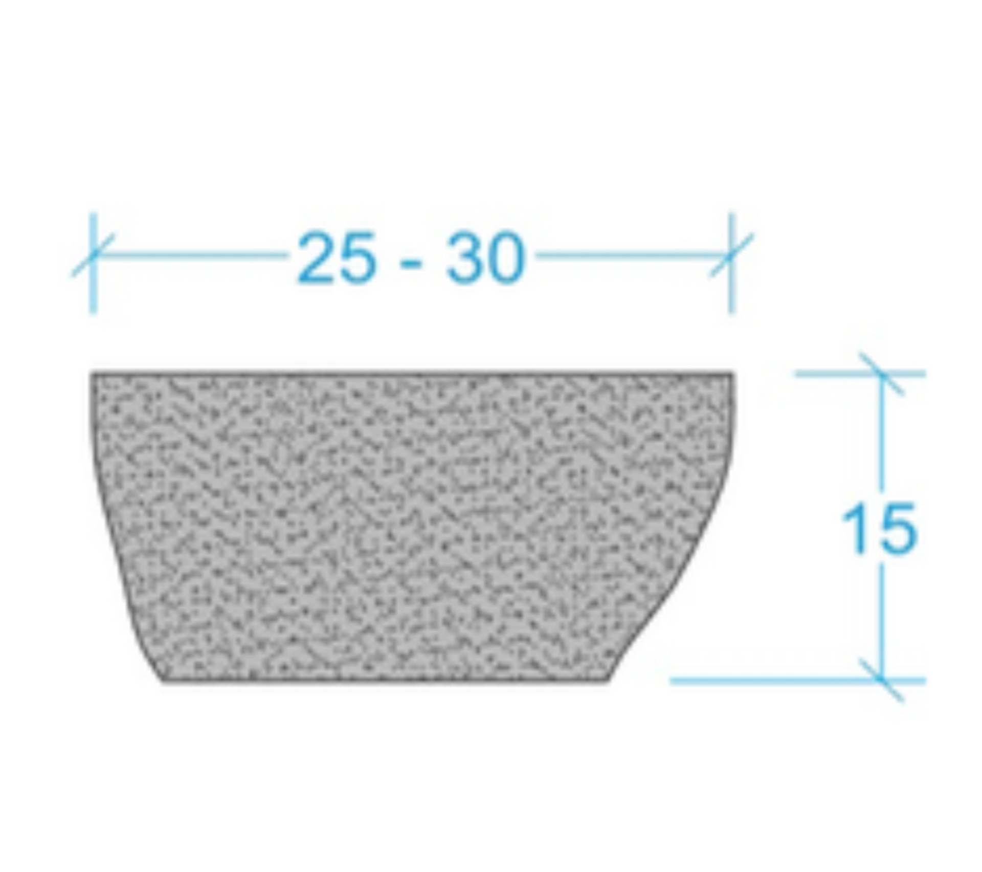 Vasque De Salle De Bain En Pierre De Rivière Stone Couleur Grise