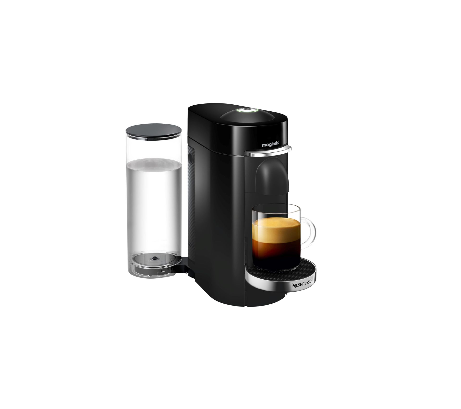 Cafetière à dosette Nespresso MAGIMIX 11385 Vertuo Laqué noir Toutes