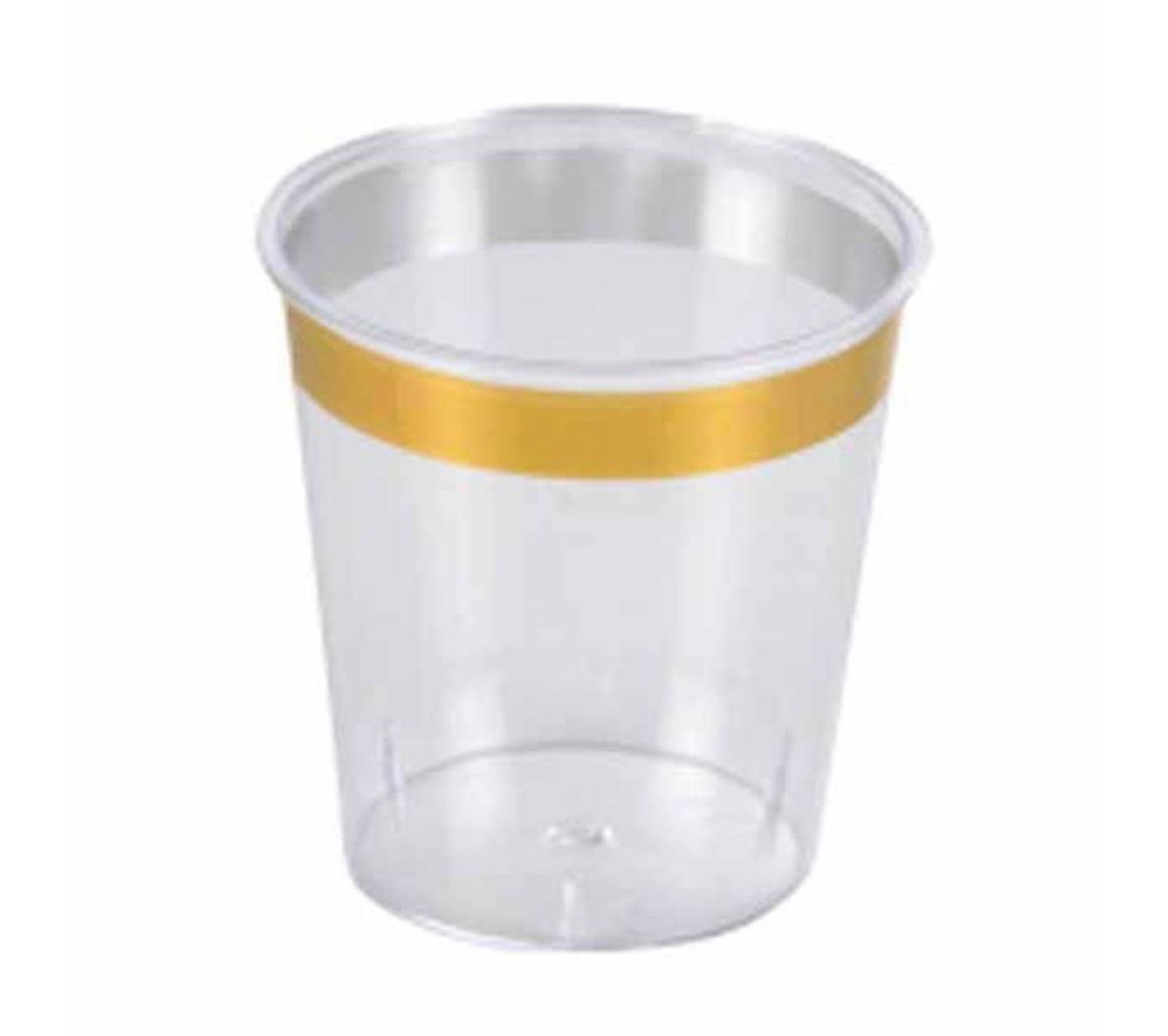 100 Verrines Plastique 30ml - Réutilisables - Pour Apéritifs Et Shots - Transparent