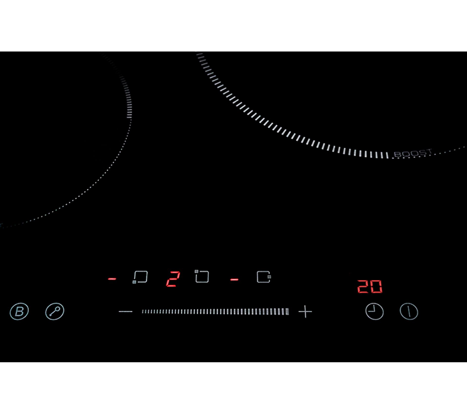 Plaque De Cuisson Induction 70 Cm 3 Zones 7000 Watts Noir