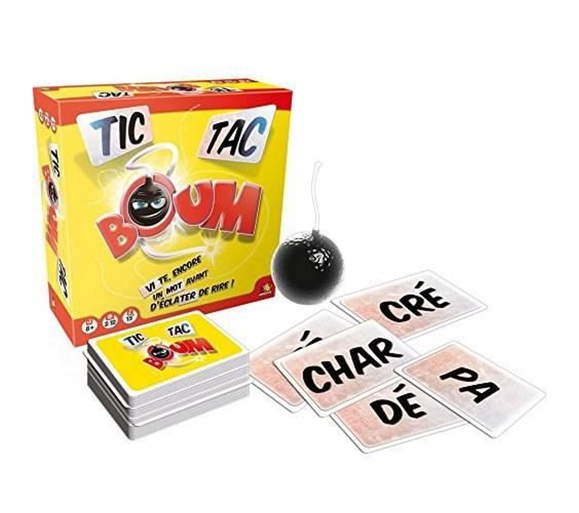 Asmodee TIC TAC BOUM Color Flash Jeu de Cartes