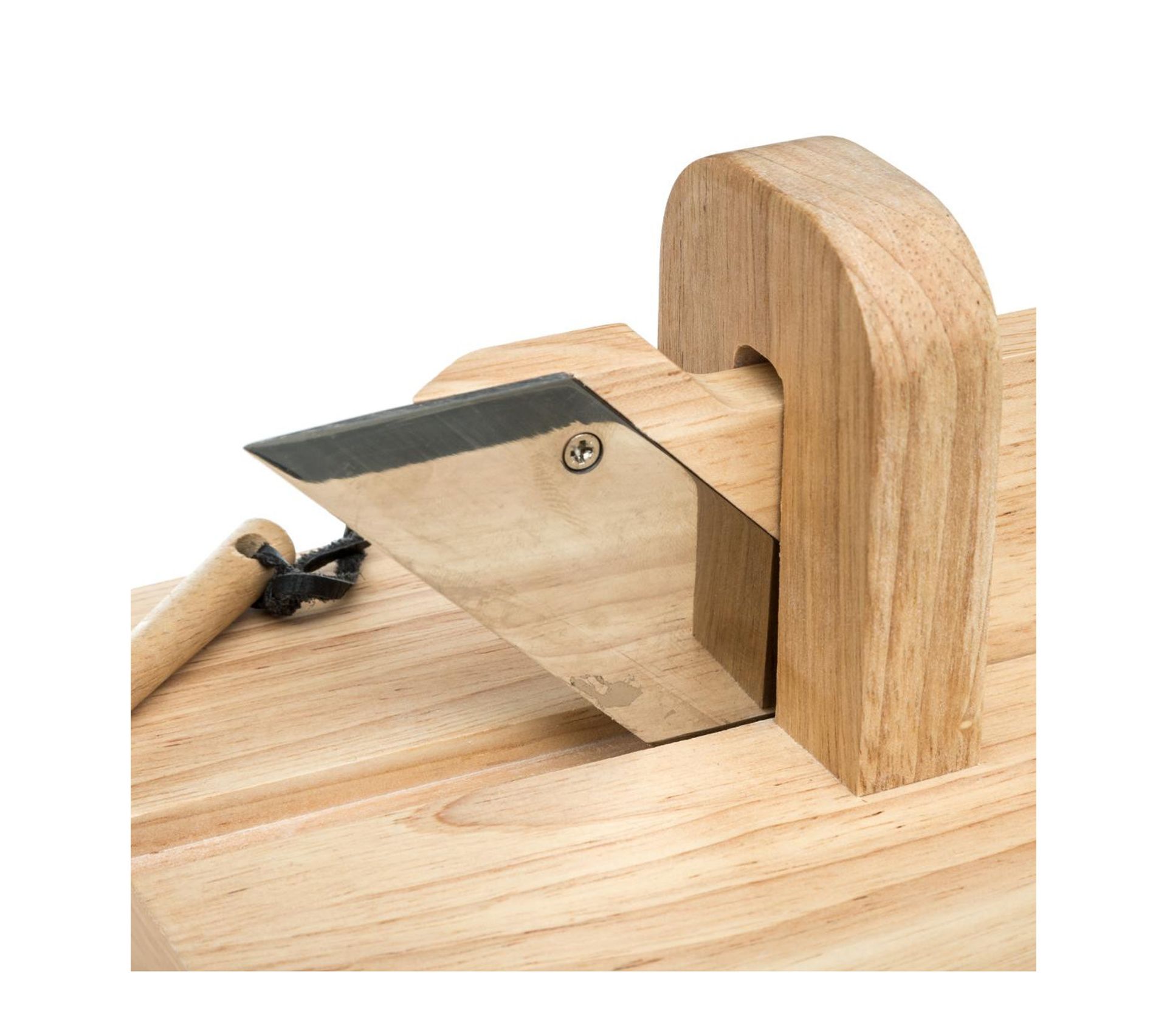 Planche à Découper Et Trancheuse à Saucisson Secret De Gourmet – Bois, 28,5x26 Cm, Naturel