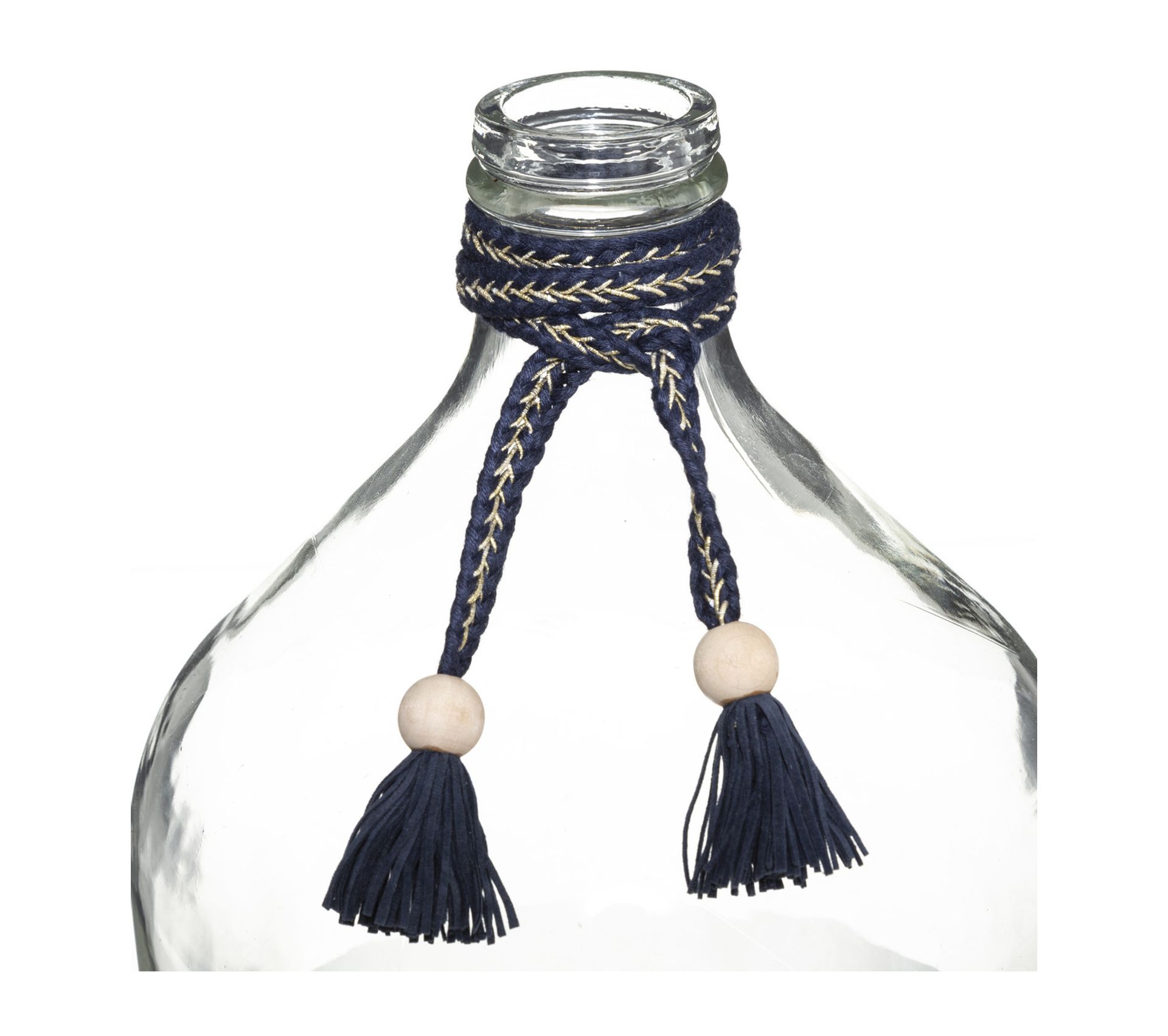 Vase Design "dame Jeanne" 38cm Transparent Vase BUT