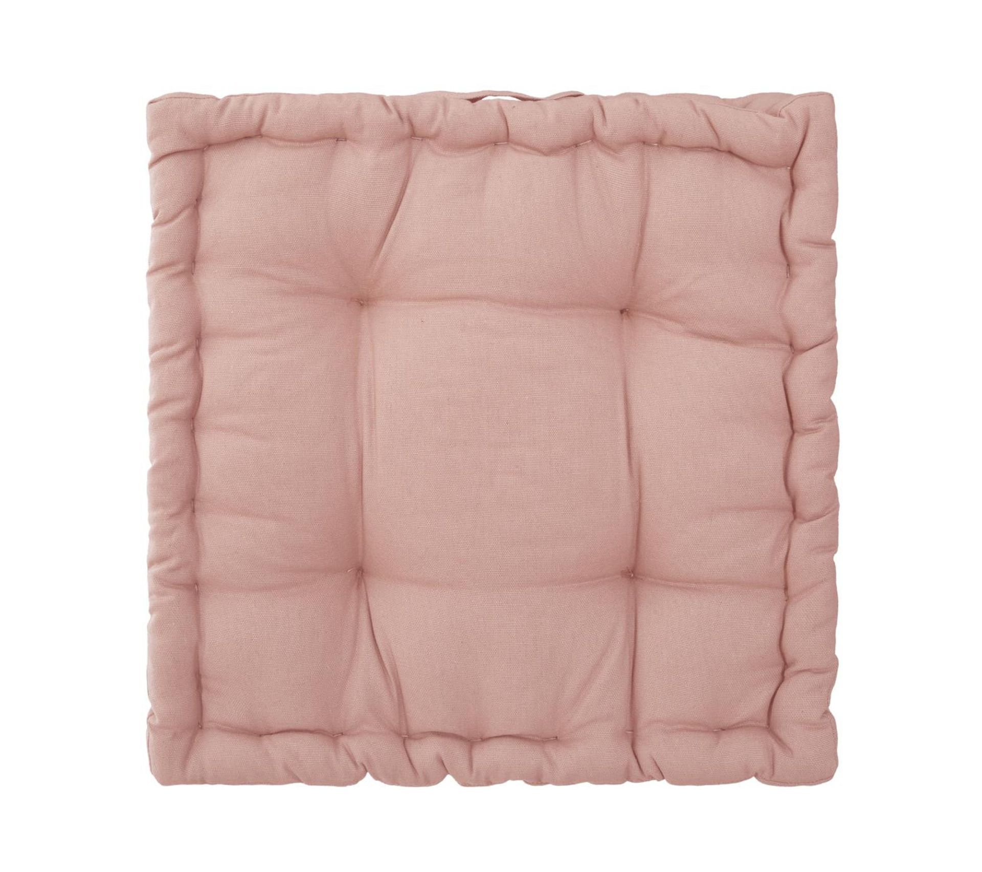 Coussin De Sol Carré "otto" 40x40 cm Rose Coussin de sol BUT