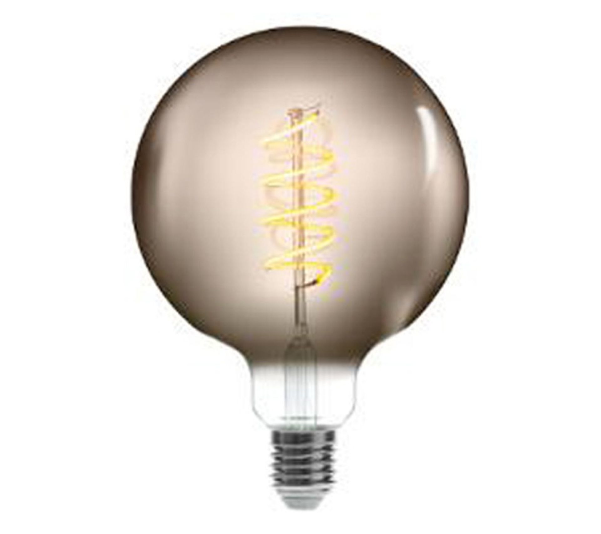 Ampoule LED Torsadée Fumée "arco" 17cm Gris Ampoule BUT