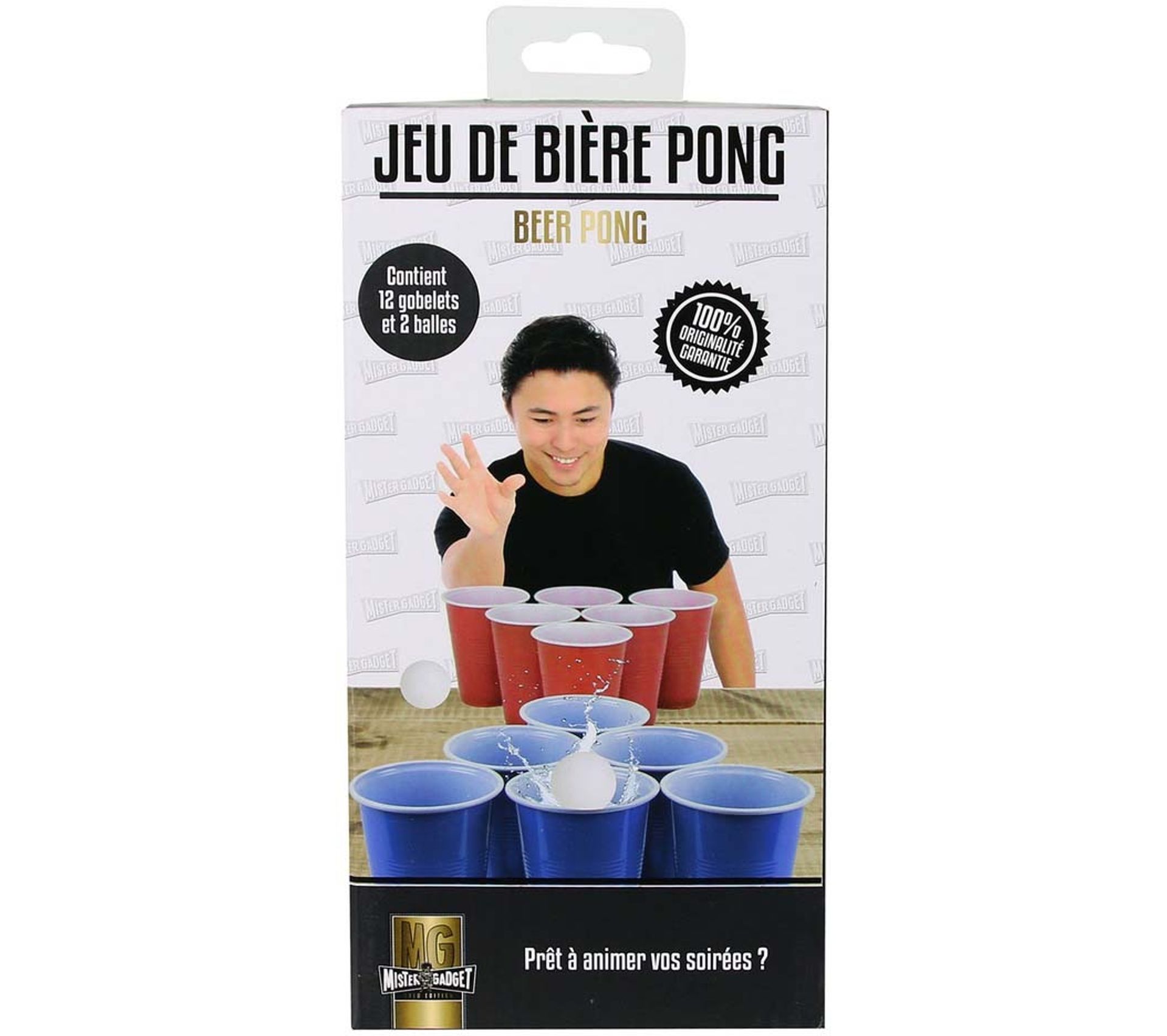 Charlie Et Sa Bière à Deux Balles Jeu À Boire Bière Pong - Jeux de bar BUT