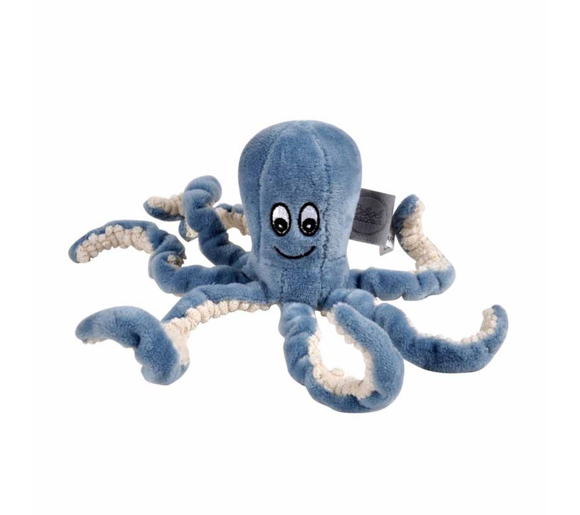 Peluche Pour Bebe Luce Loctopus Cm Bleu Peluche But