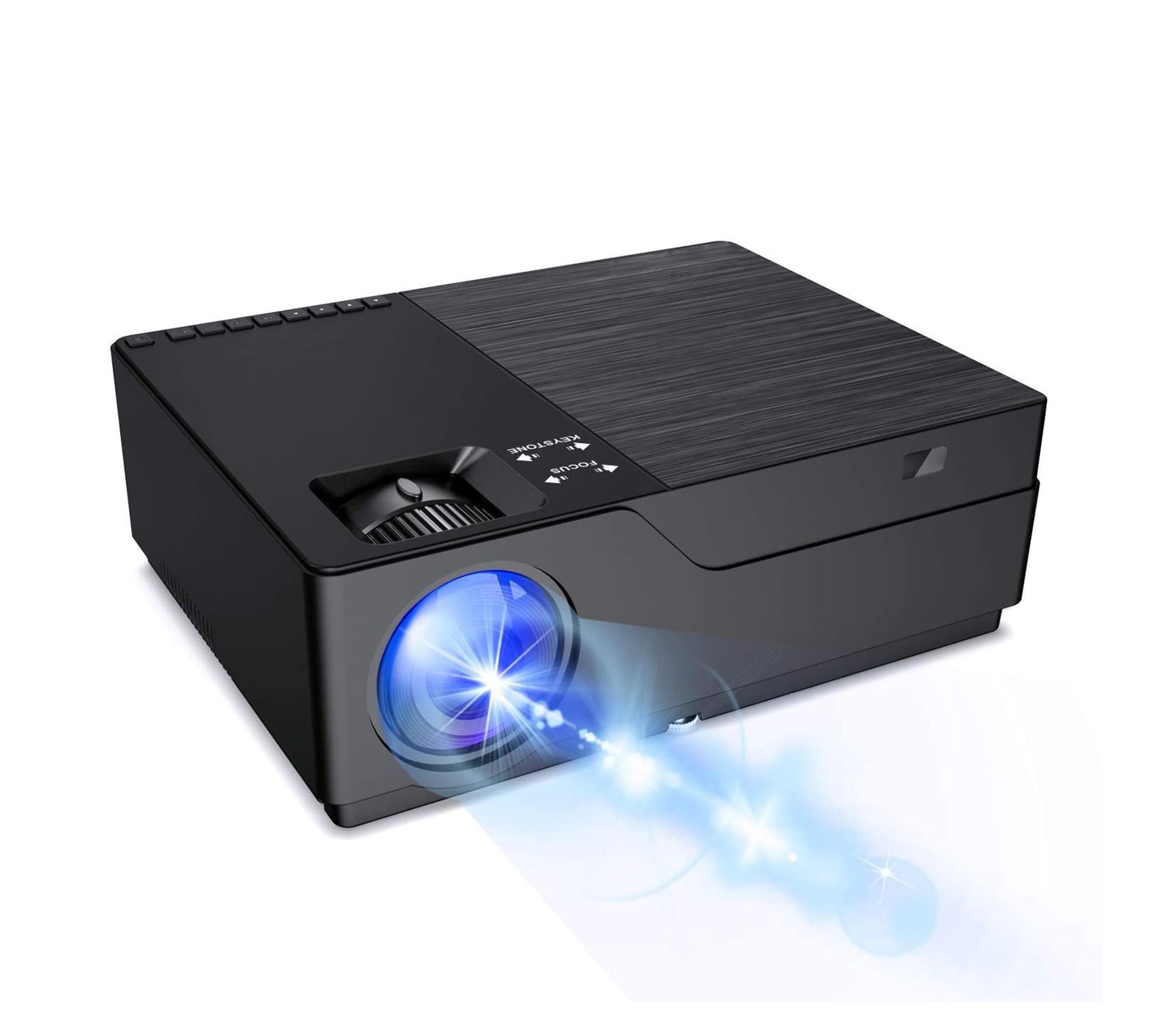 Vidéoprojecteur Android 6.0 Projecteur Lcd 5500 Lumens Bluetooth Wifi
