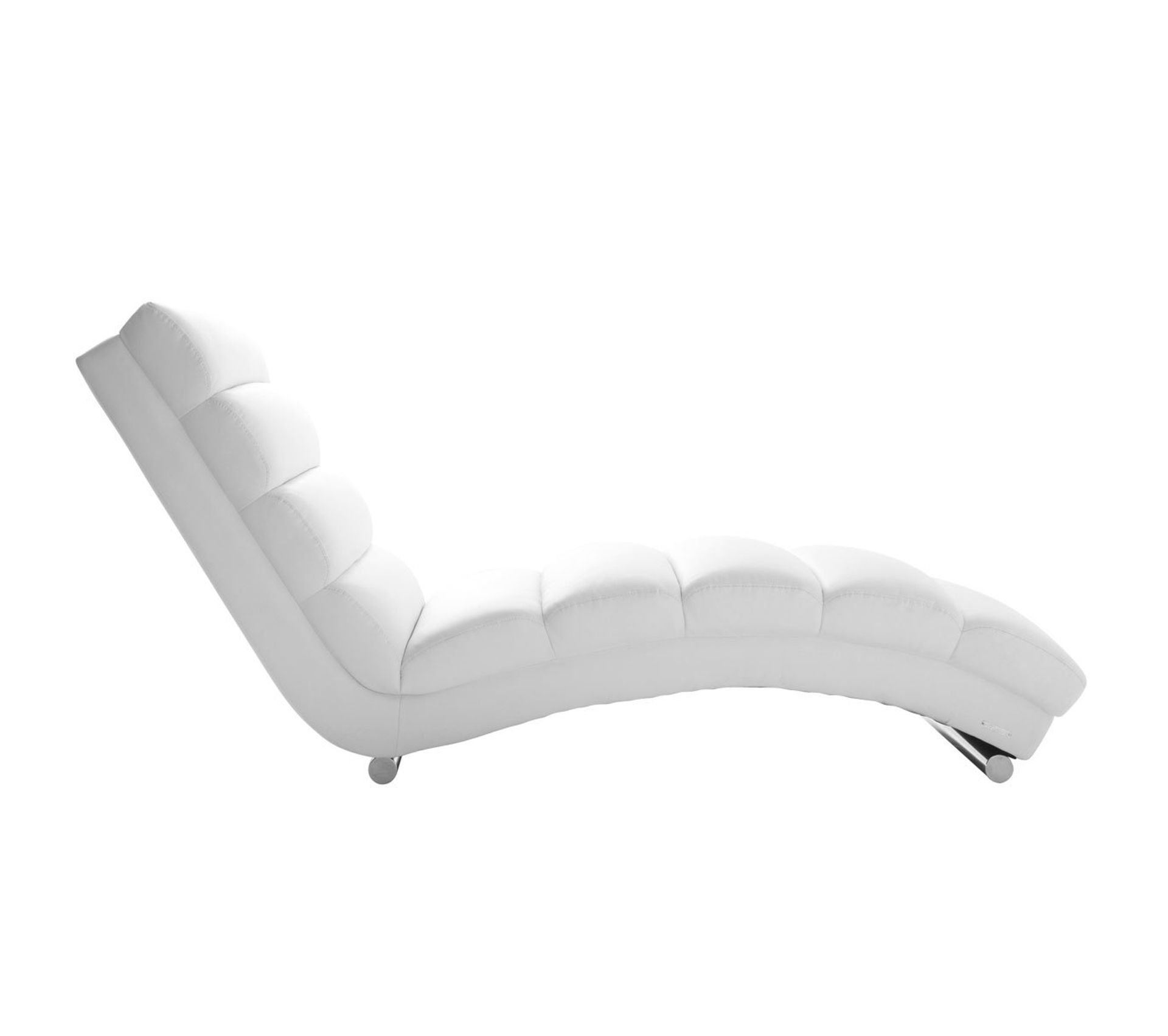 Chaise Longue / Fauteuil Design Blanc Taylor Fauteuil BUT
