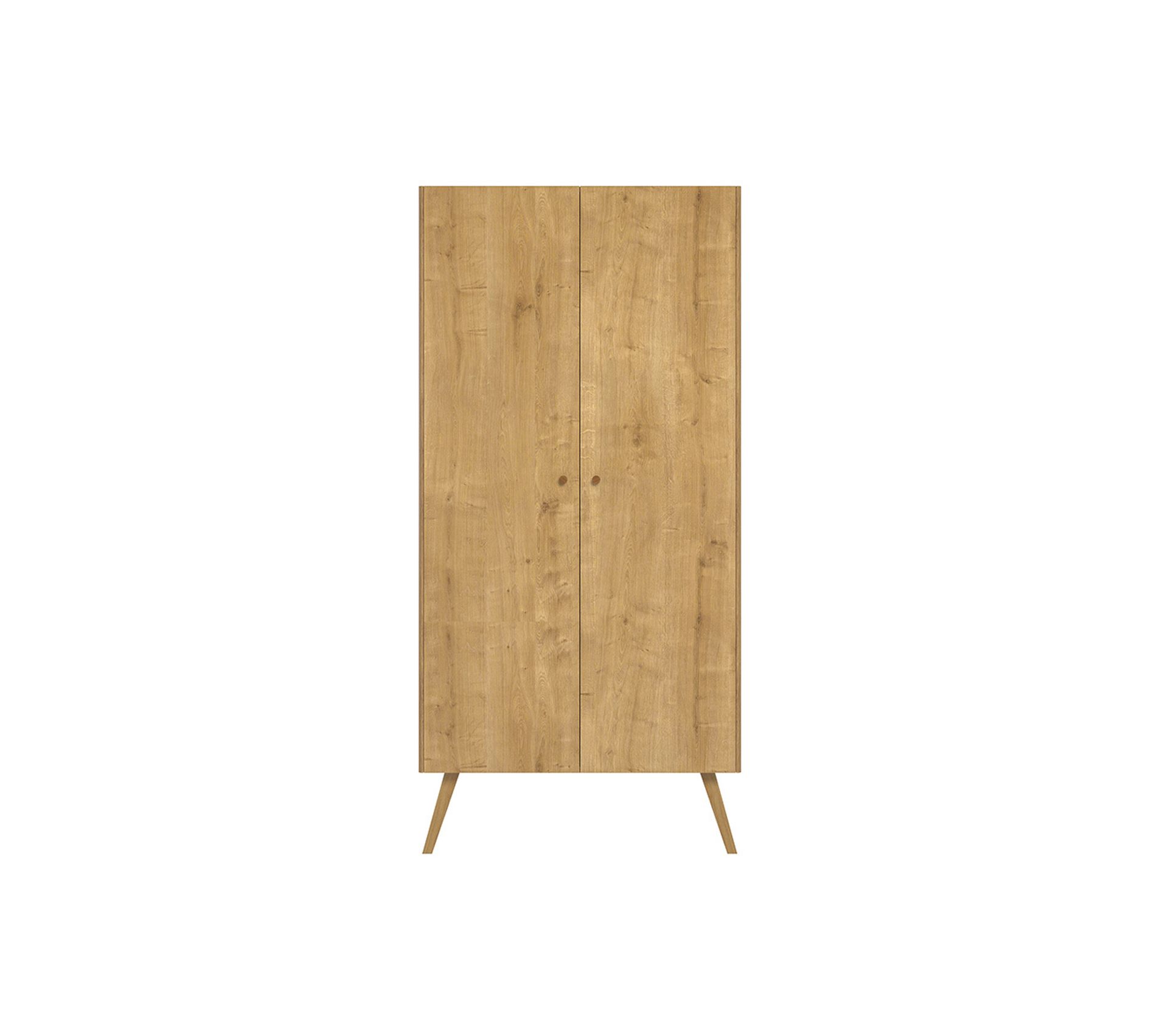 Armoire Scandinave Finition Chêne Clair Mahe Armoire BUT