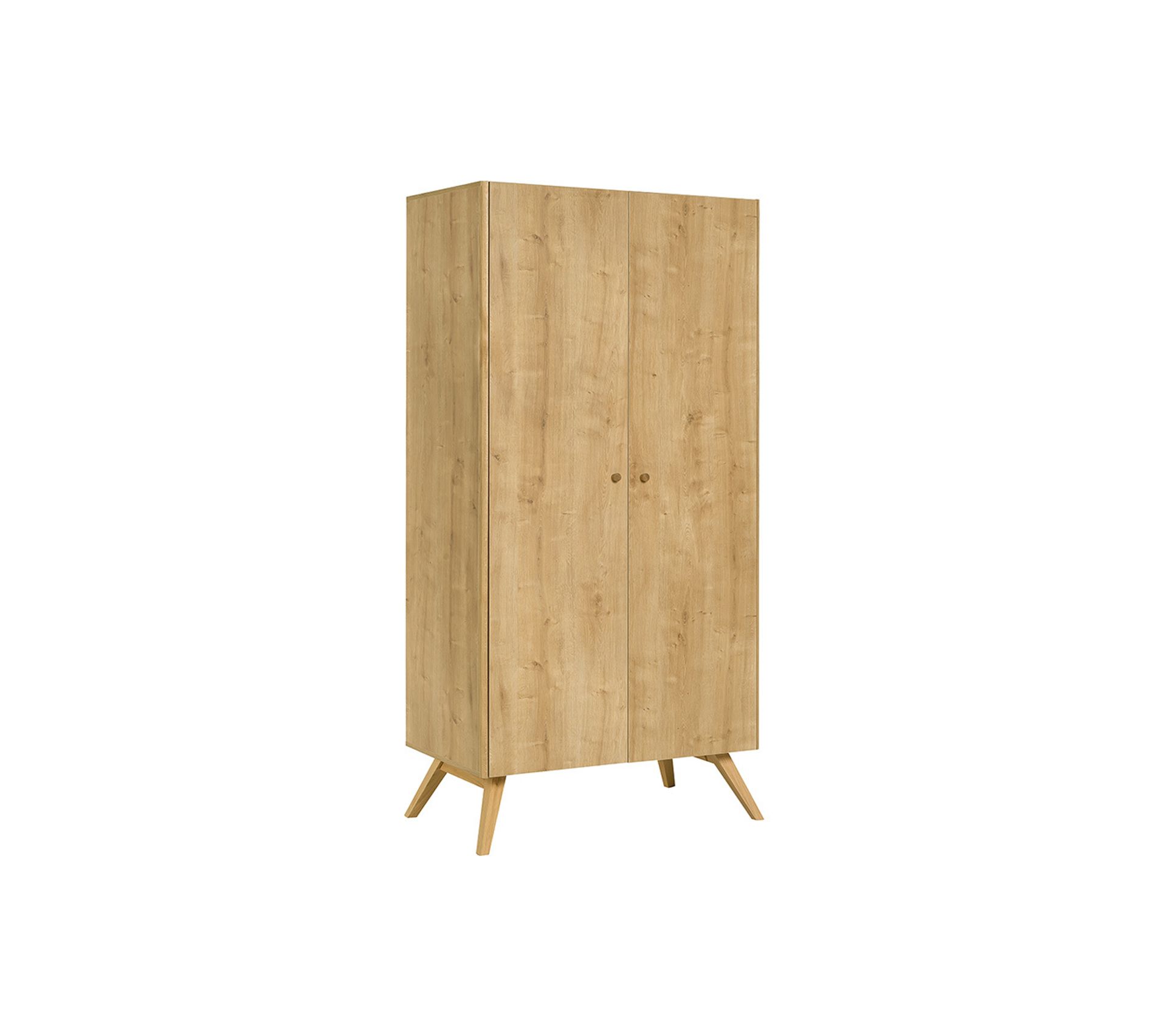 Armoire Scandinave Finition Chêne Clair Mahe Armoire BUT