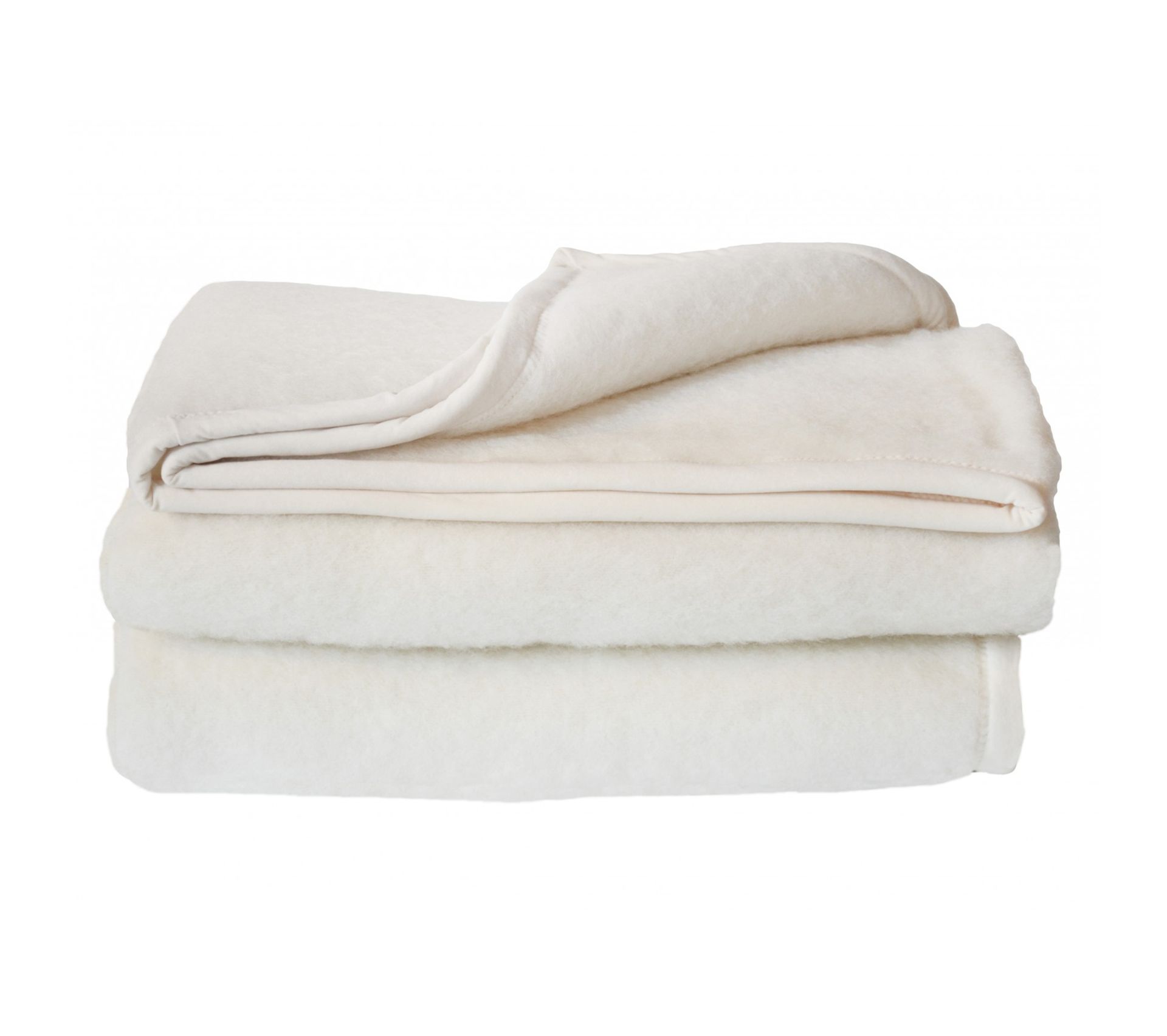Couverture Pure Laine Vierge Woolmark 800 G/m2