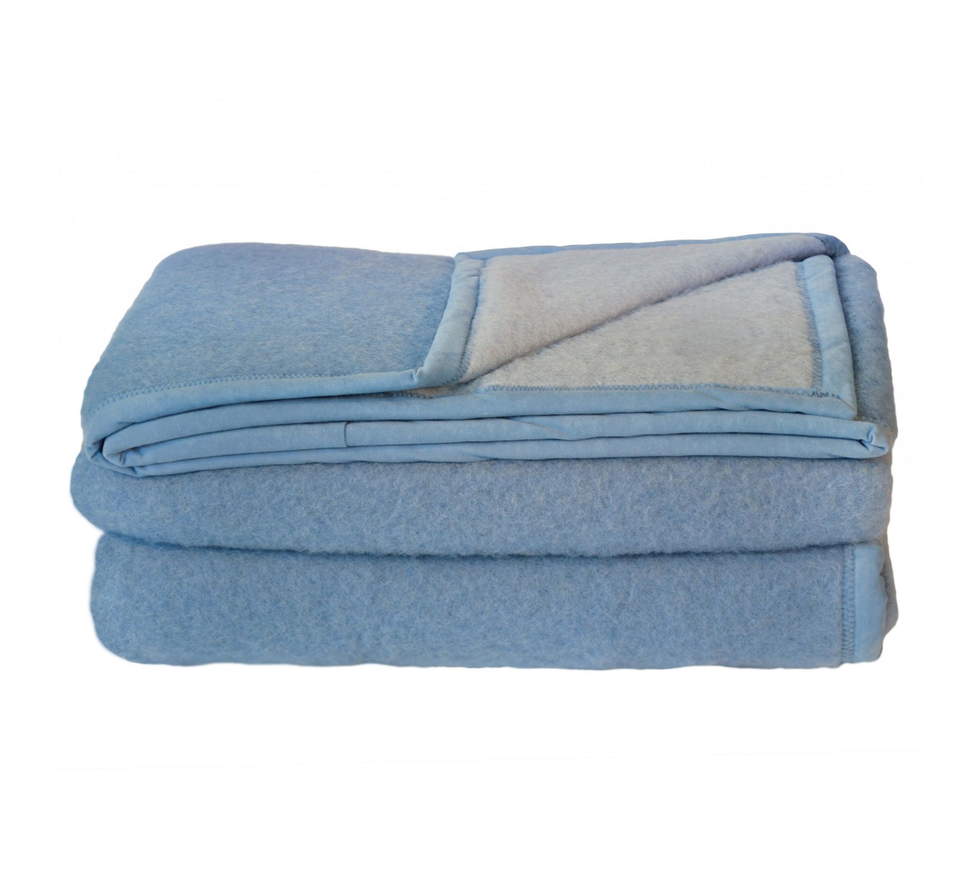 Couverture Pure Laine Vierge Woolmark 800 G/m2