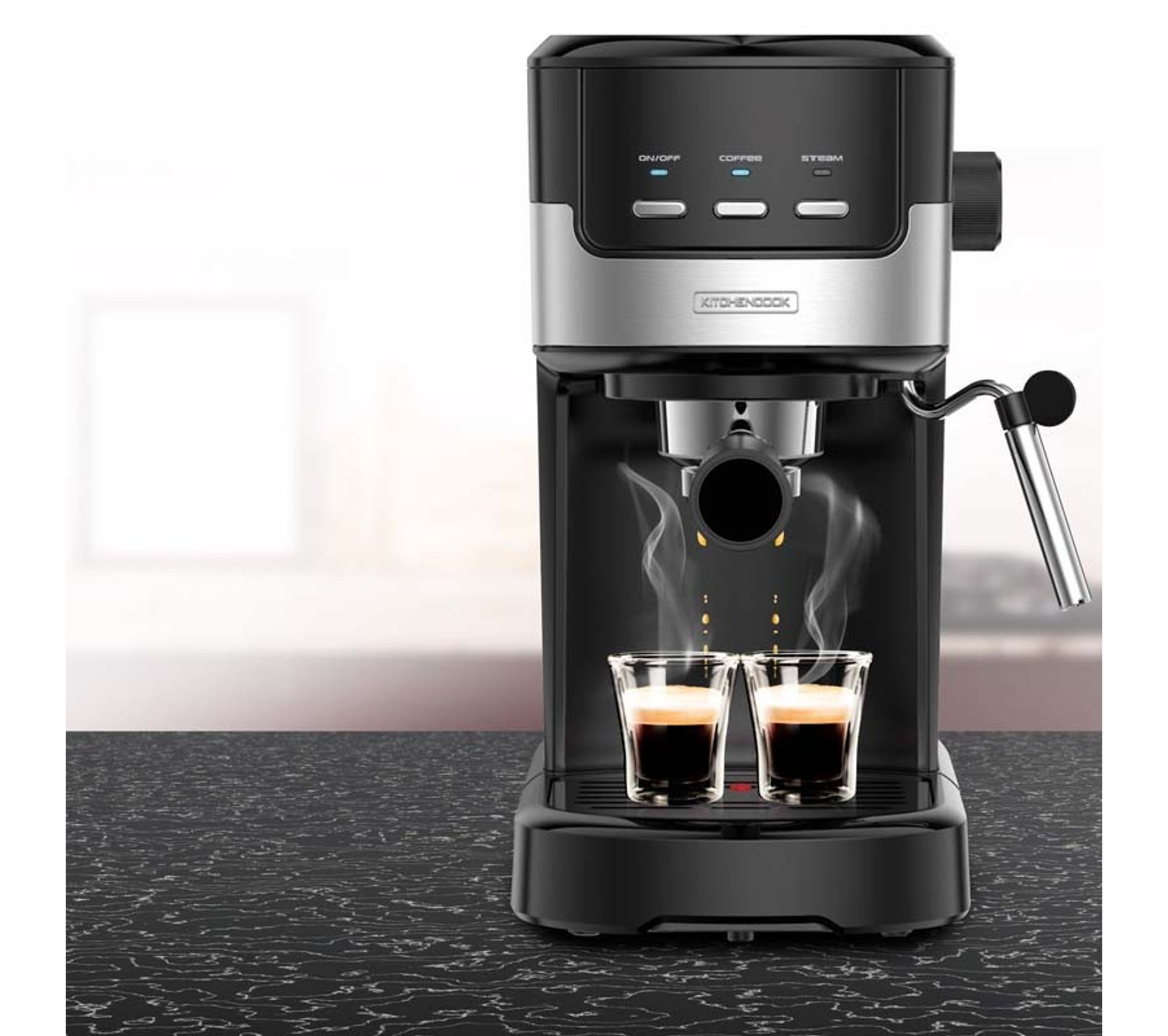 Machine À Expresso Moulu Et Dosette 20 Bars Colormost Noir Toutes les