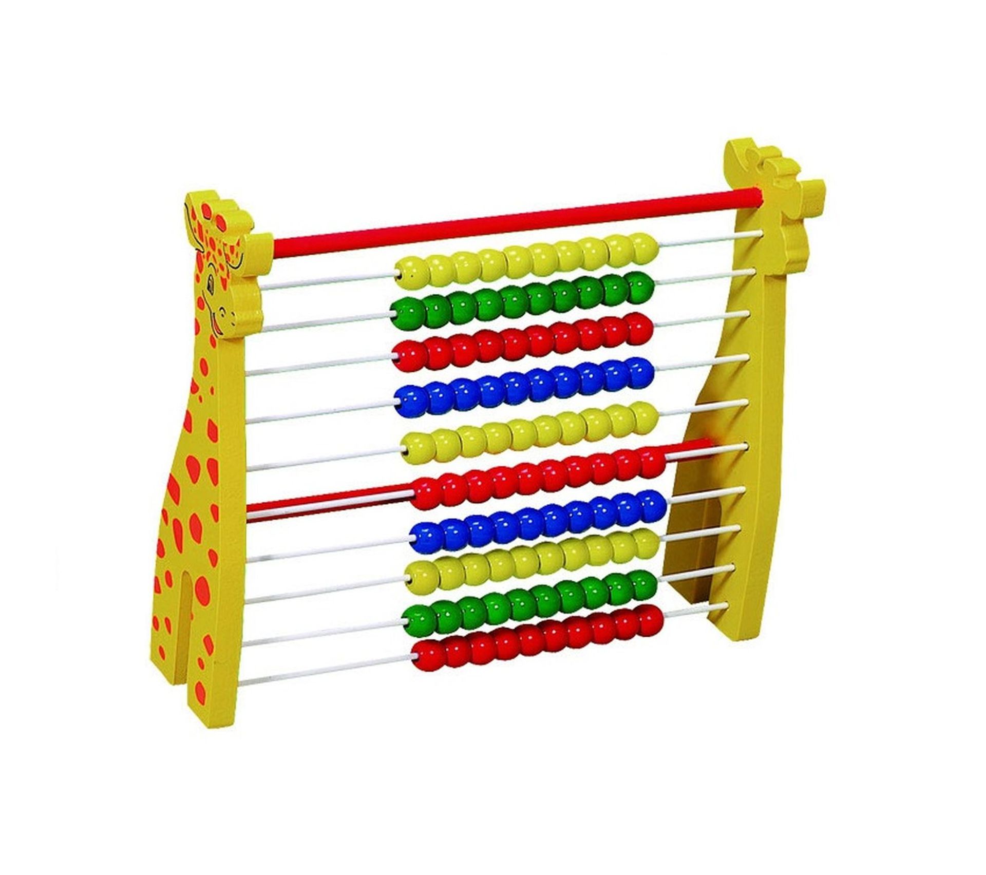 Boulier Pour Enfant Girafe Jouet Educatif Jaune Jeux D Eveil Jouets 1er Age But