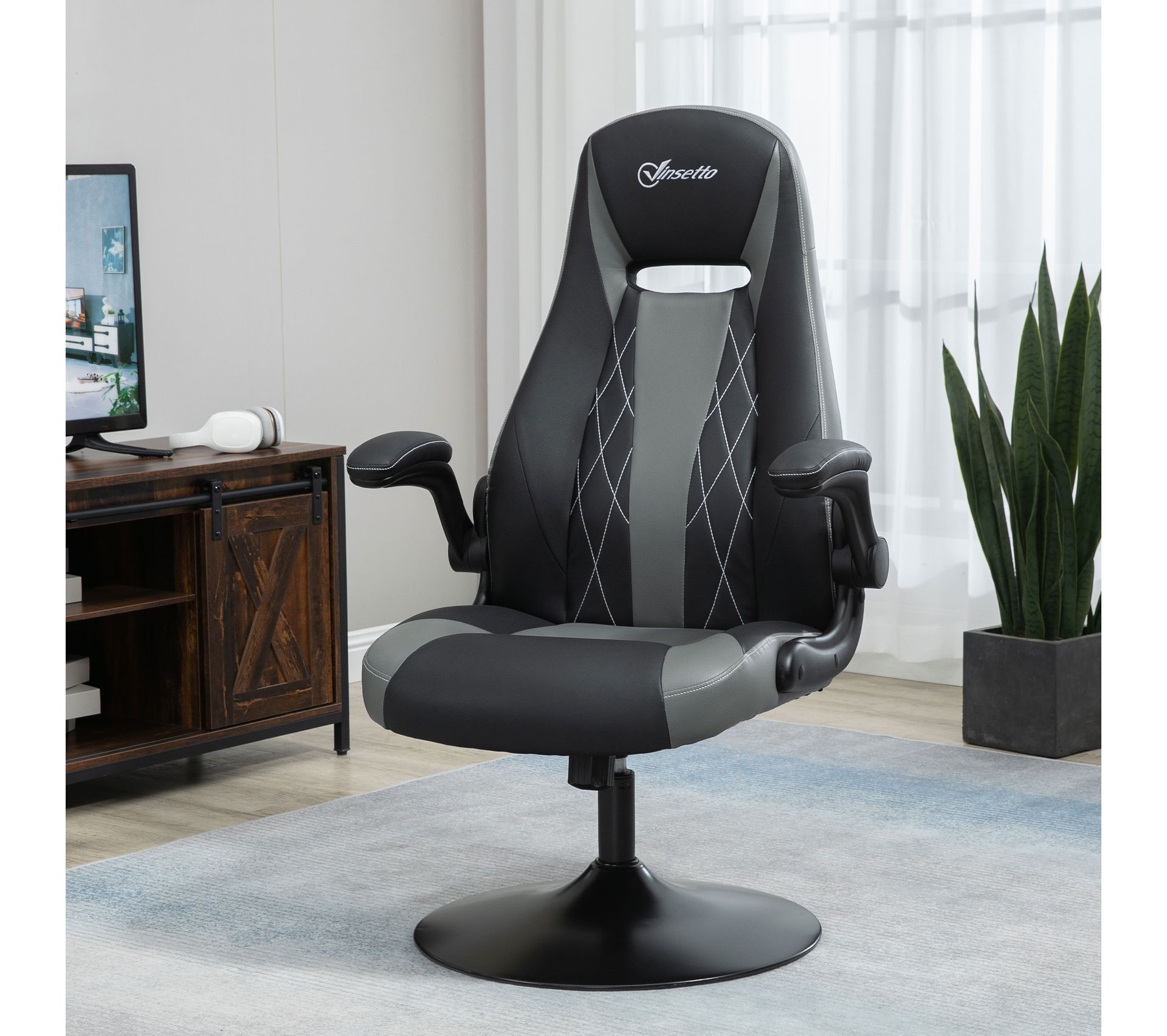 Chaise De Bureau Ergonomique HOMCOM - Dossier En Maille, Accoudoirs 3D Réglables, Bascule, Pivot 360°, Hauteur Ajustable, Noir
