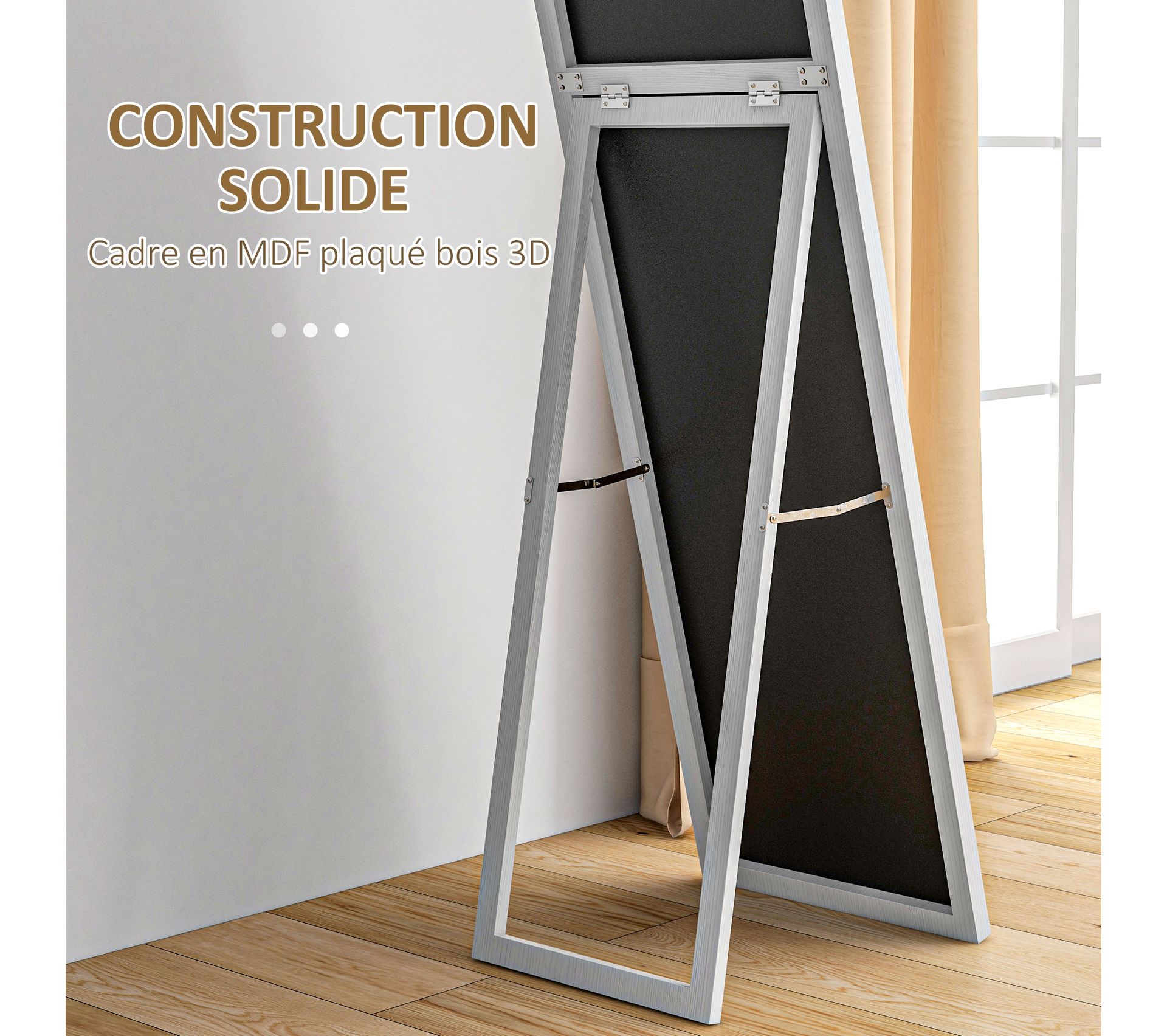 HOMCOM Stehlampe Mit Fußschalter Aluminium Acryl S Produktbild-Vorschau 10