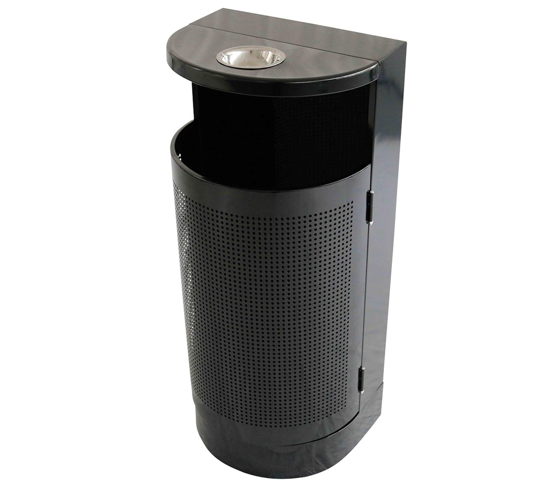 Lot De 2 Cendriers Avec Poubelle Intégrée XUANYU - 35L - Seau Amovible - Noir - Pour Intérieur/extérieur