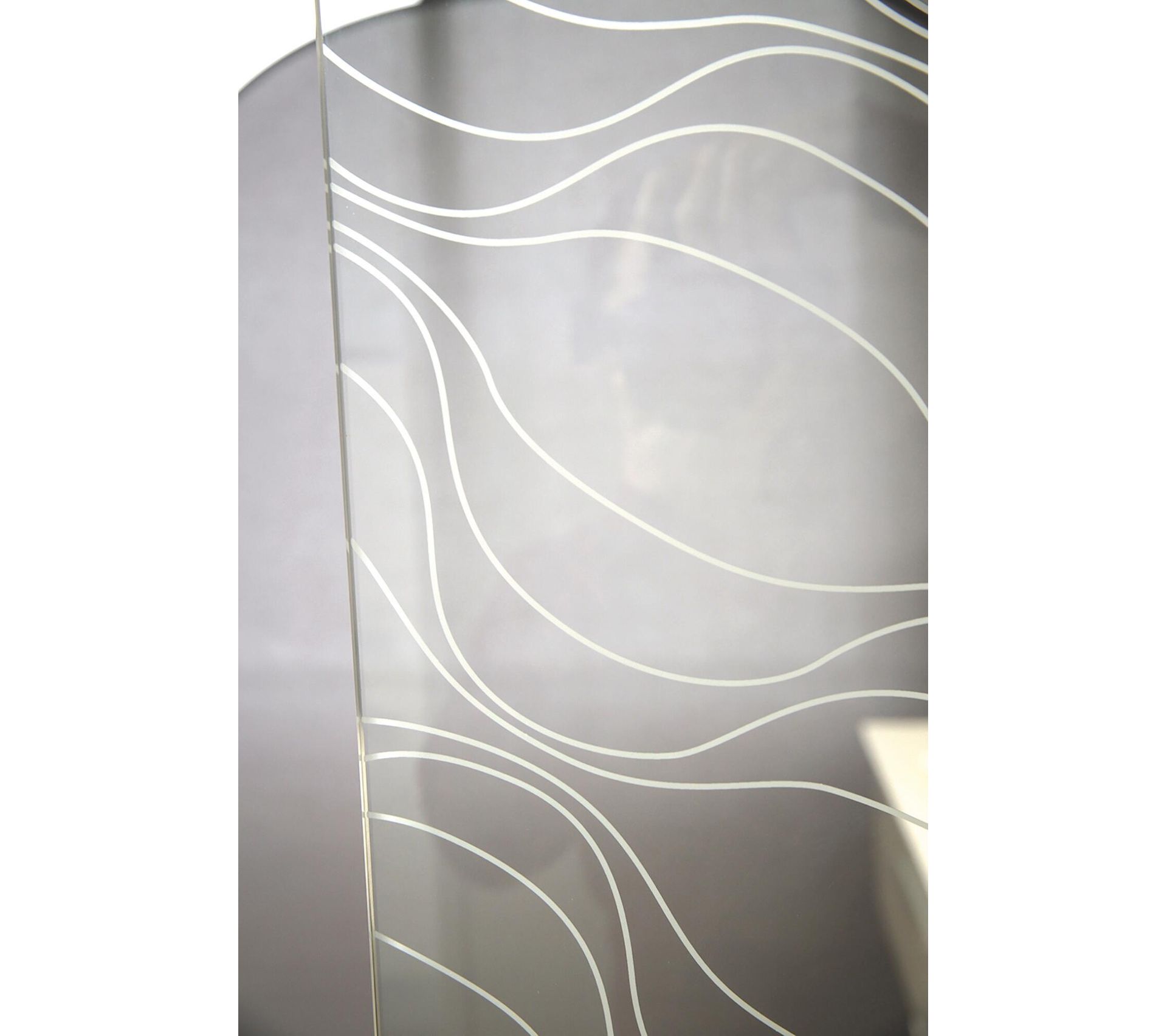 Lot De 10 Blocs De Verre Ondulés 20x20 Cm - Série 8 - Salle De Bain/Sous-Sol