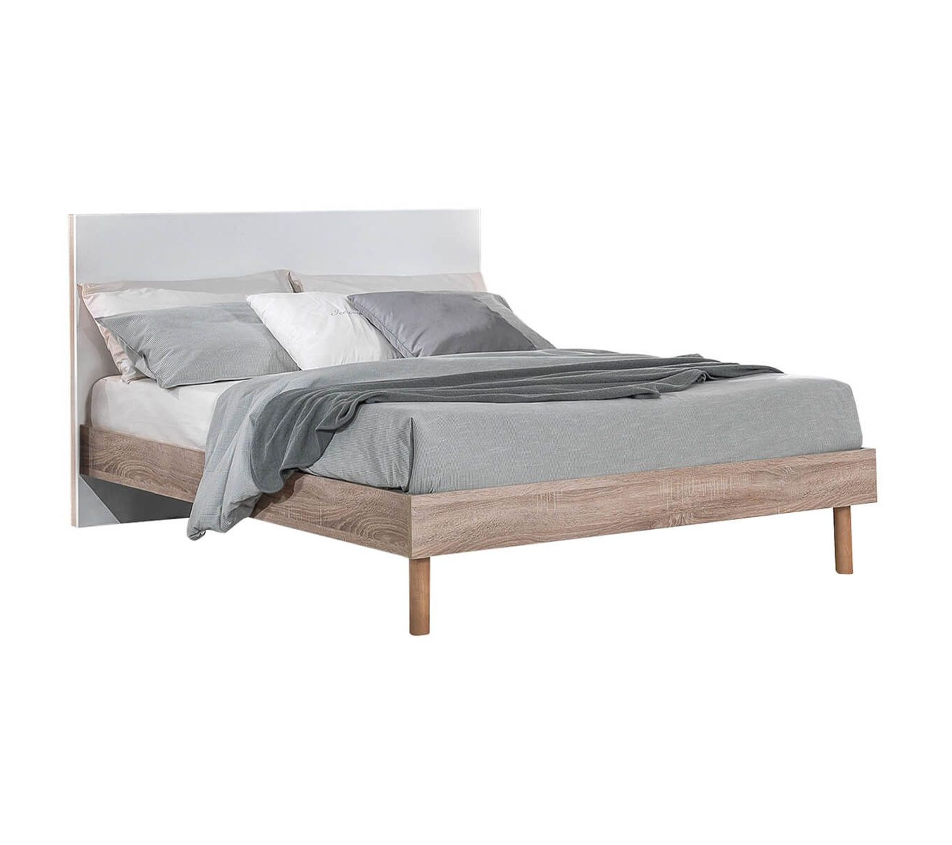 Chambre Avec Lit 160x200 Cm Et Commode Preem E Complète But Chambre Avec Lit 160x200 Cm Et Commode, Leystone King Panel Bed