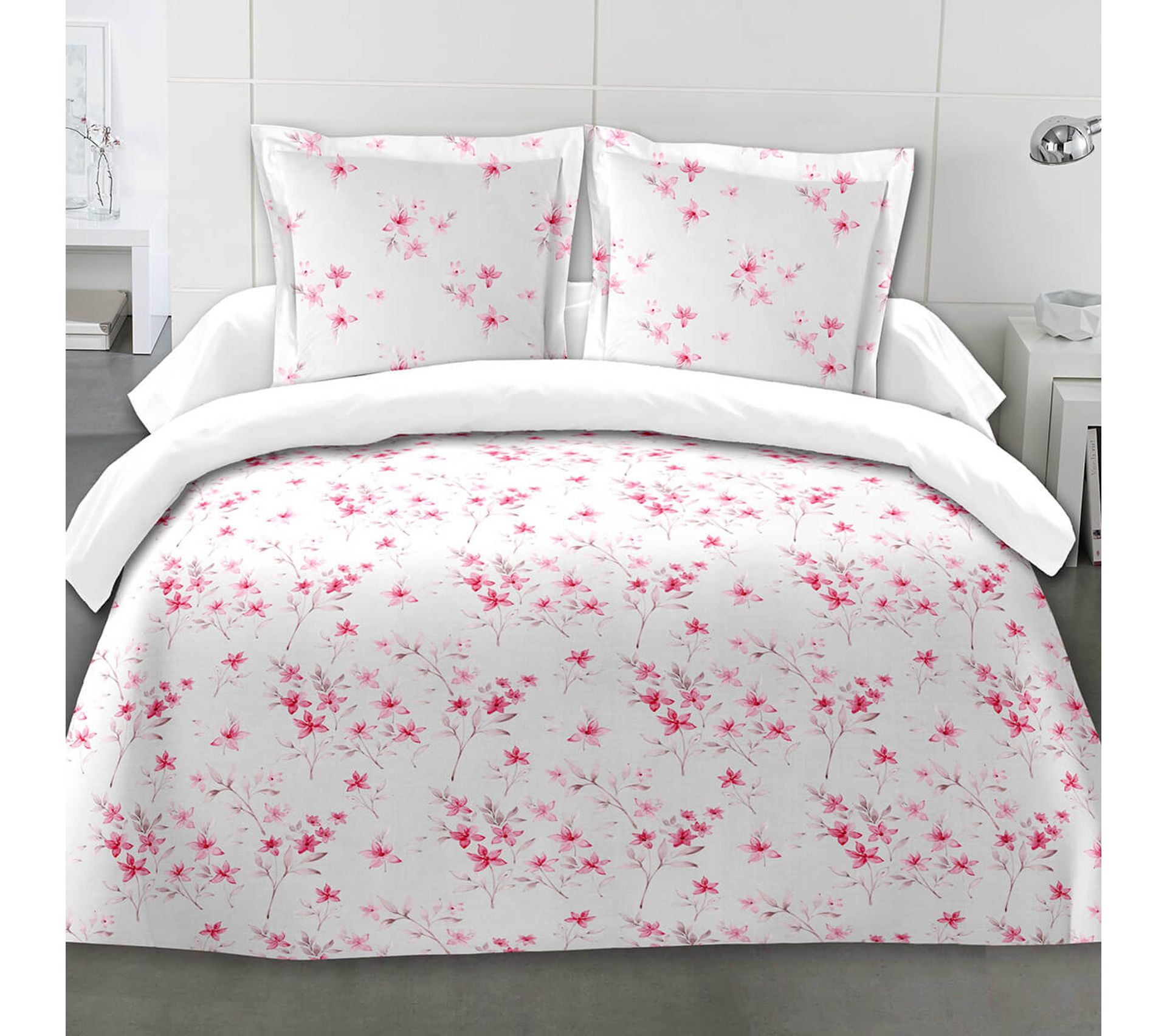 220/_x/_240/_cm Parure de Couette Connexion 3 pcs 100/% Coton 57 Fils//cm/² 220x240cm ou 240x260cm