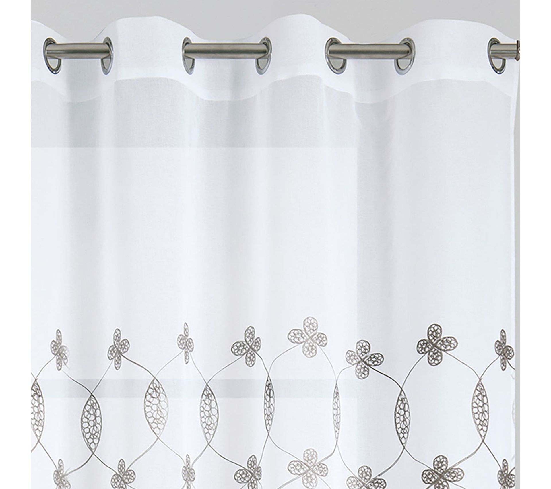 Biais Satiné Gris Argenté - Rouleau De 25 M, Largeur 30 Mm - Pour Couture, Customisation Vêtements, Accessoires Déco