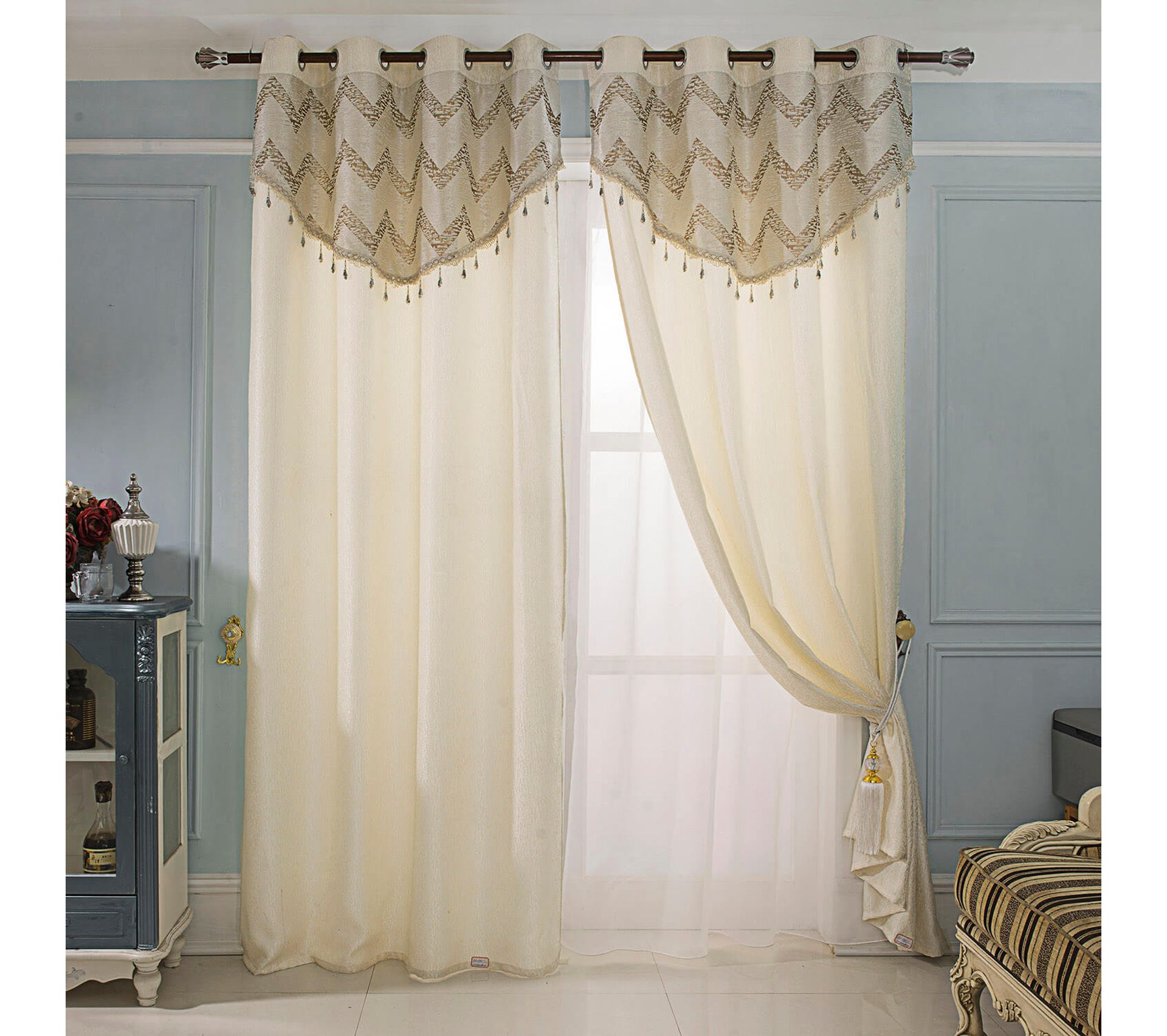 Get Rideaux cantonniere plage Free