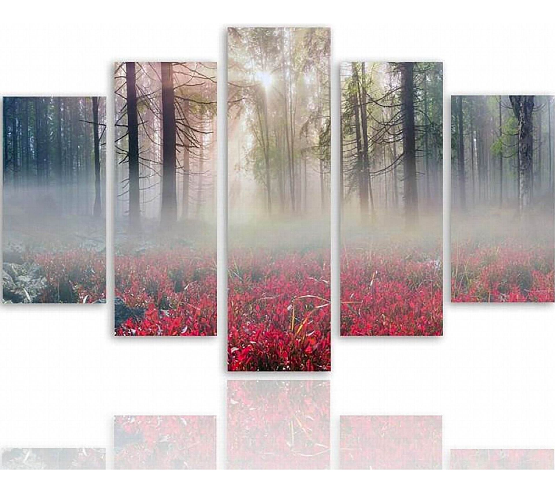 Tableau Brume Sur La Clairière 300 X 140 Cm Tableau Tableau Brume Sur La Clairière 300 X 140 Cm Tableau