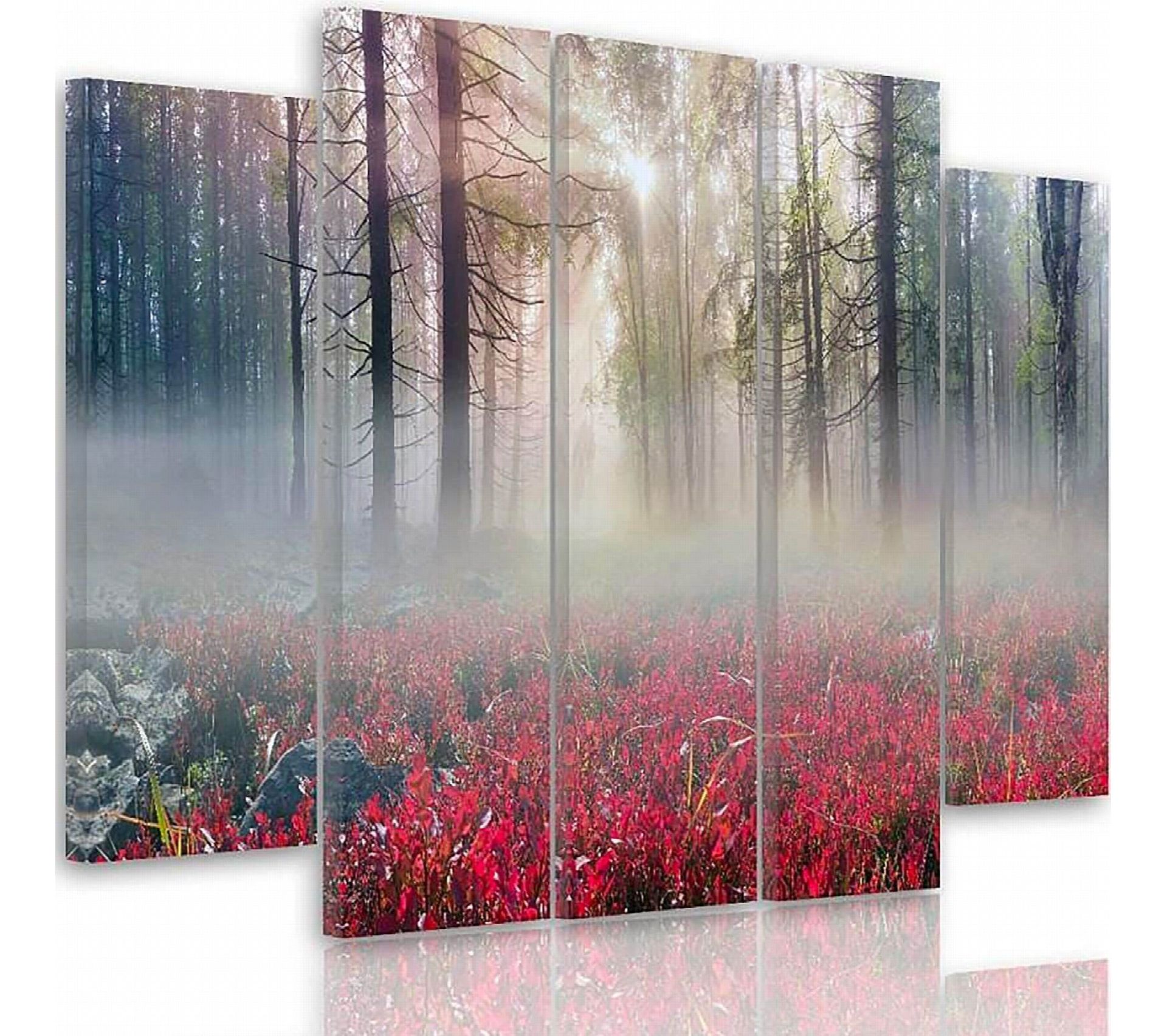 Tableau Brume Sur La Clairière 300 X 140 Cm Tableau Tableau Brume Sur La Clairière 300 X 140 Cm Tableau