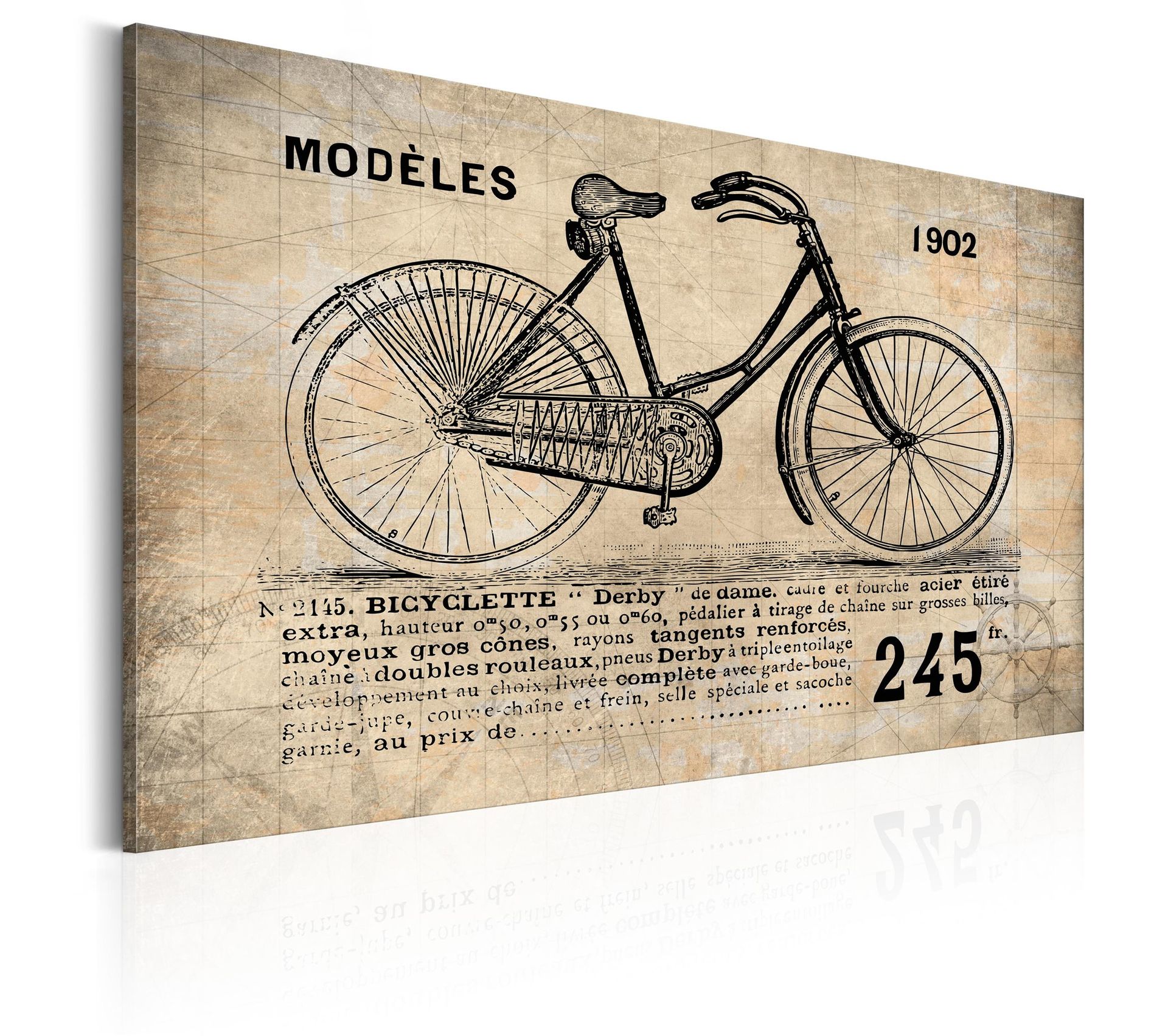 vaisselle jetable deco bicyclette
