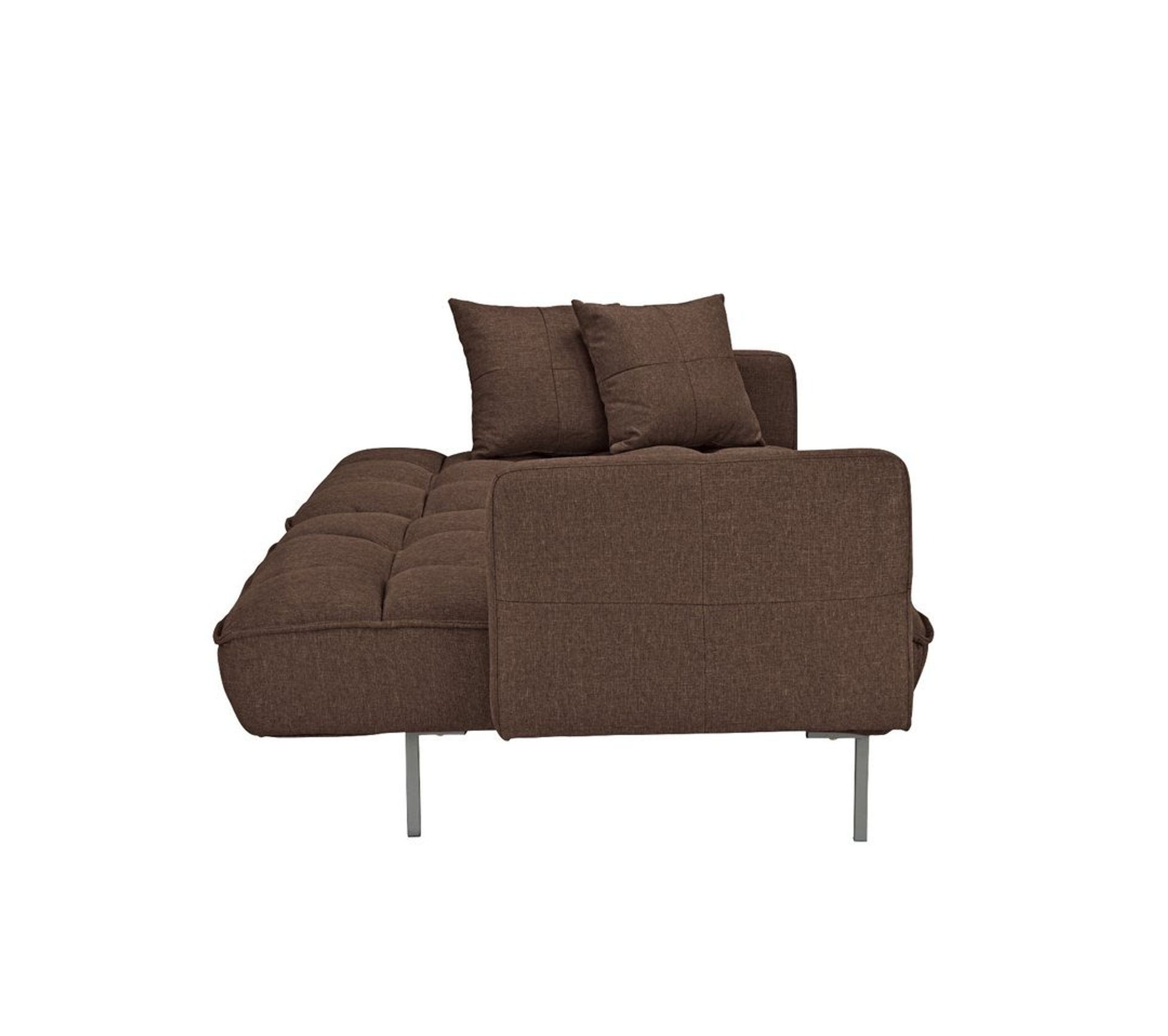 Coloris Gris fonc/é Tissu Canap/é dangle Convertible Design BHDesign Ashley XL