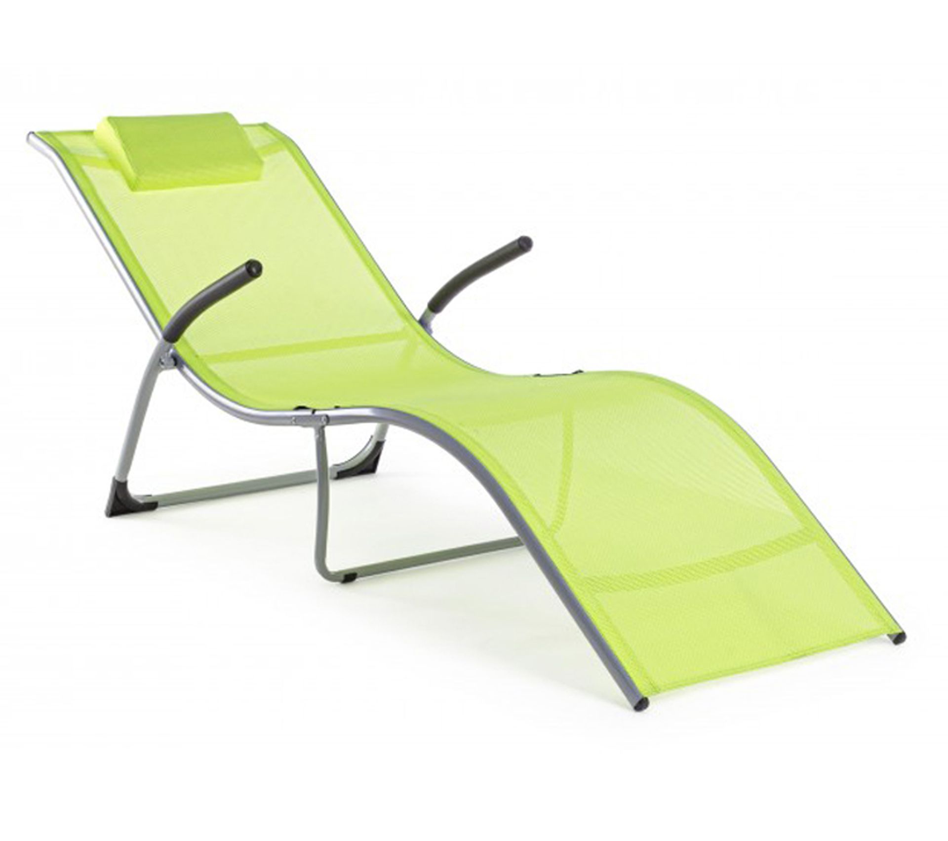 Chaise Longue, Transat Avec Accoudoirs En Acier Chaise longue Transat BUT