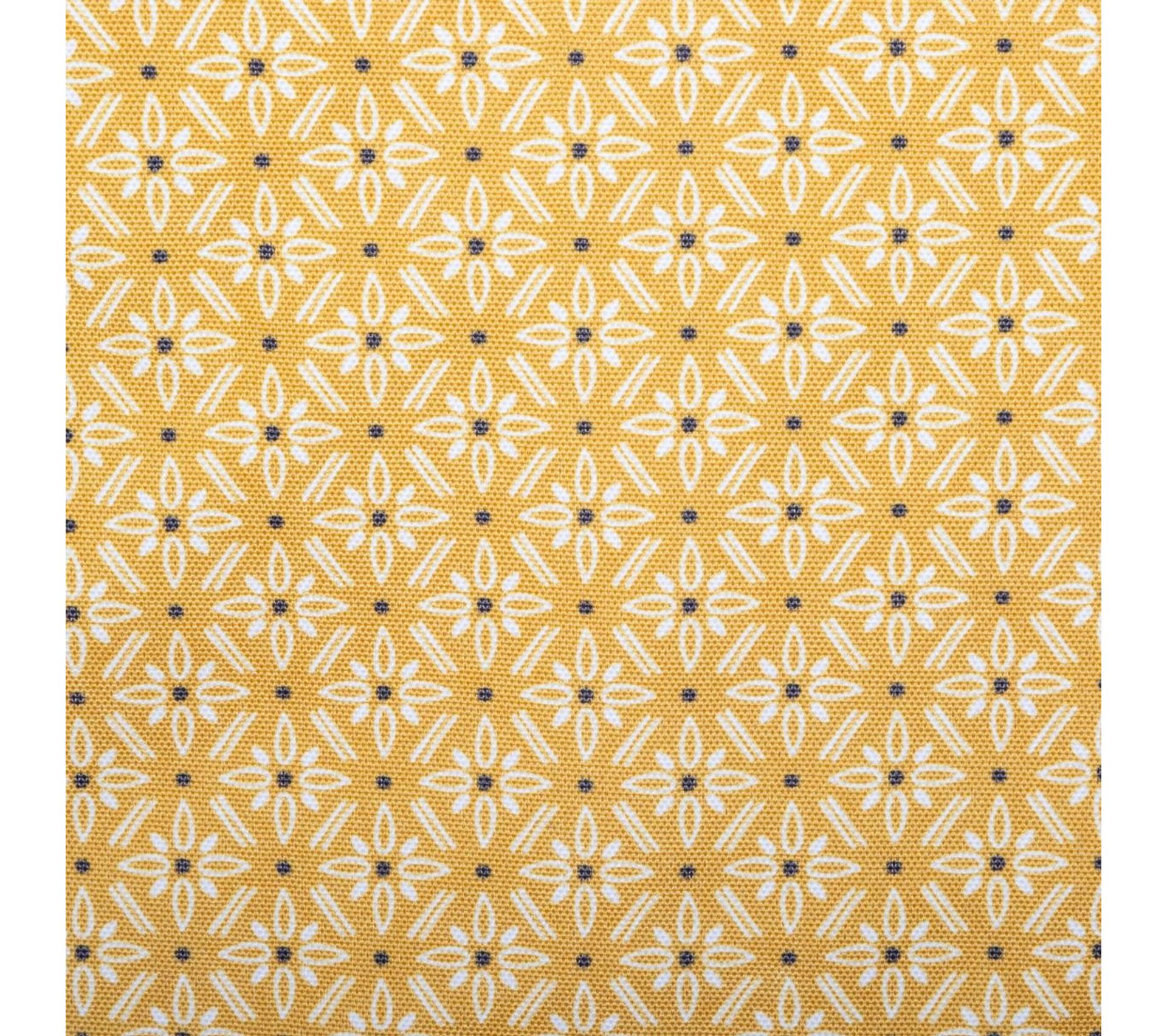 Nappe Antitâches Fleurie Jaune 140 X 240 Cm Nappe BUT