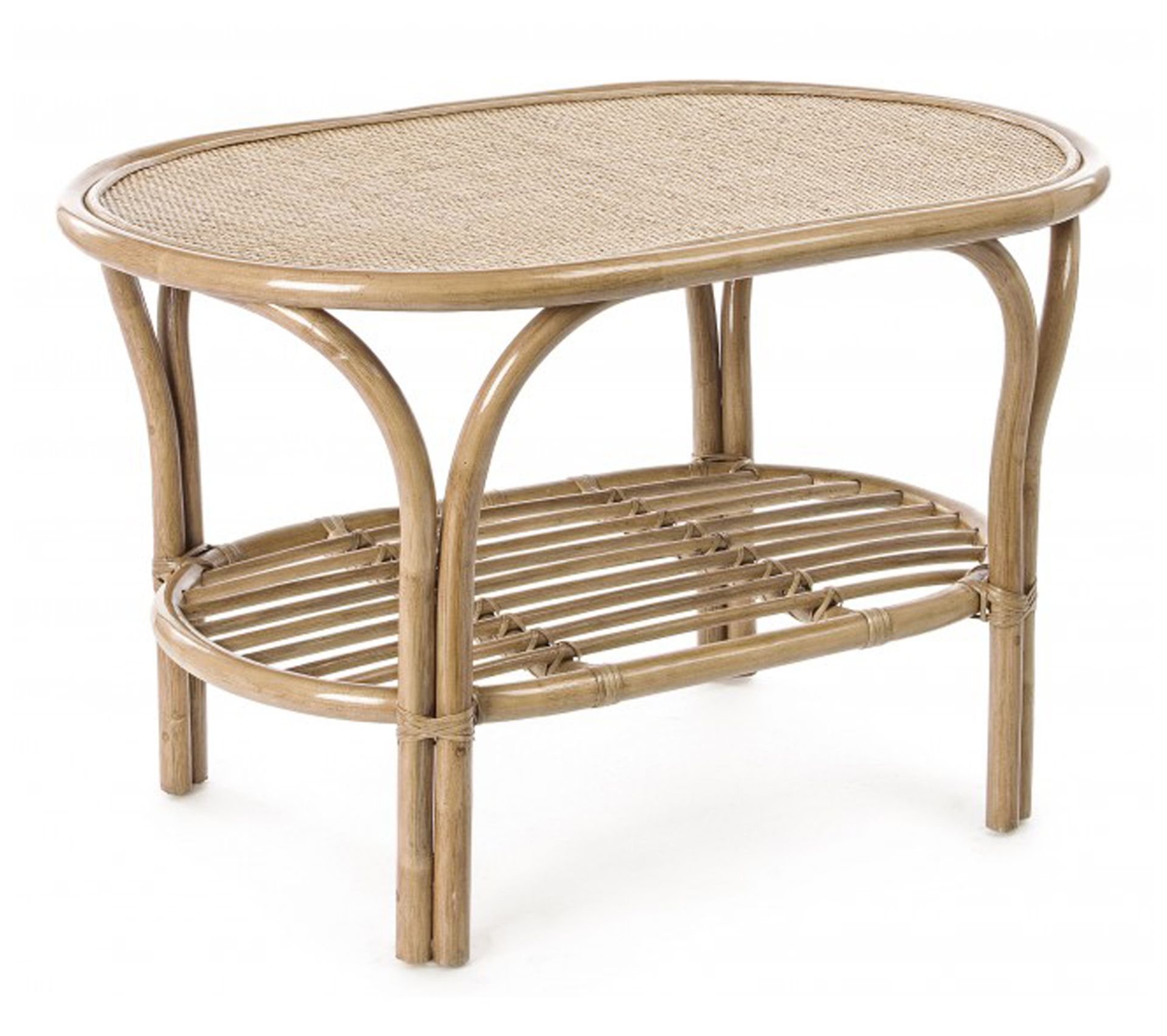 Table Basse En Rotin Avec Vernis L 88 X P 62 X H 55 Cm Table basse BUT