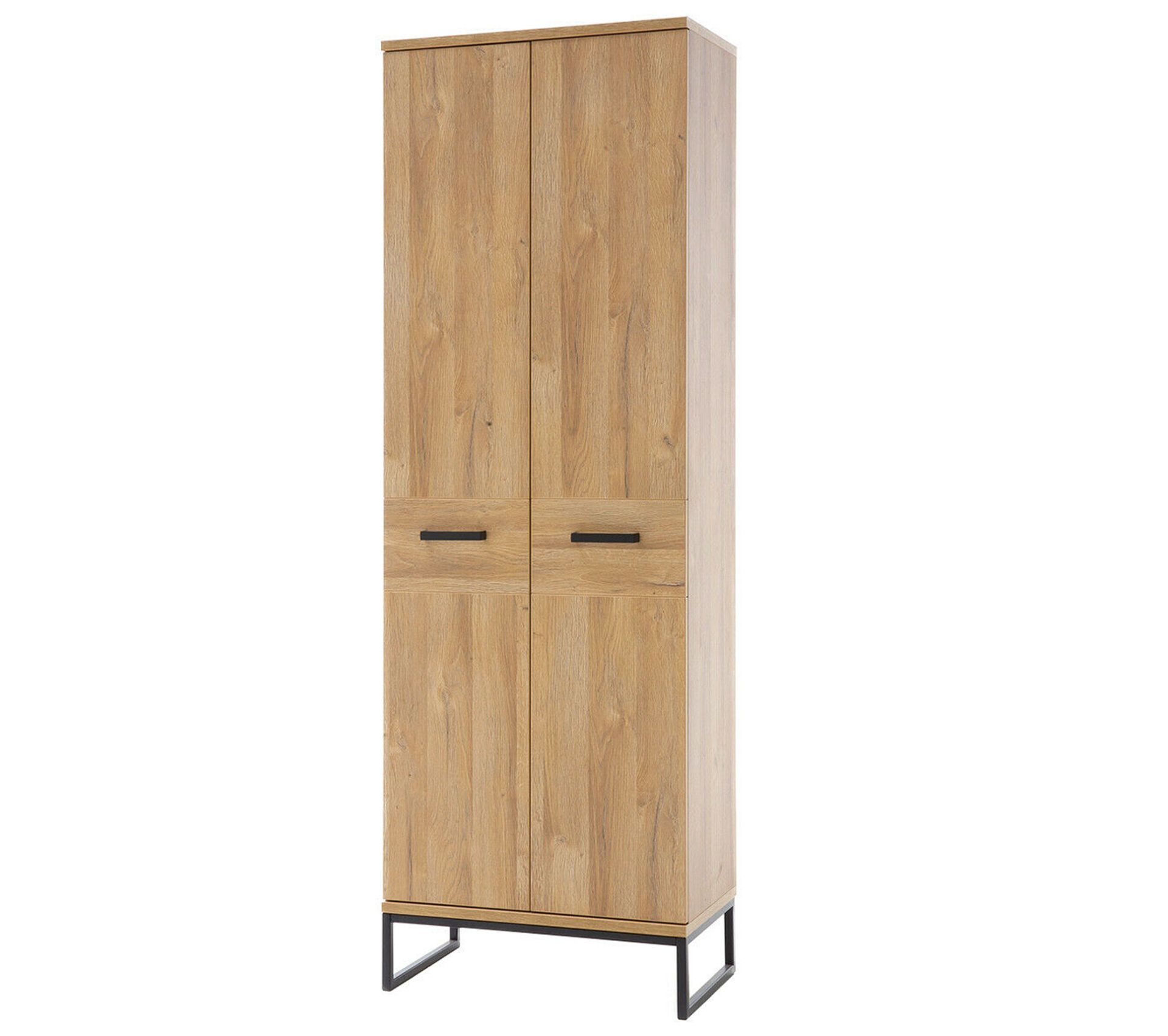 Armoire De Rangement En Bois Coloris Chêne Grandson L.66 X H.196 X P