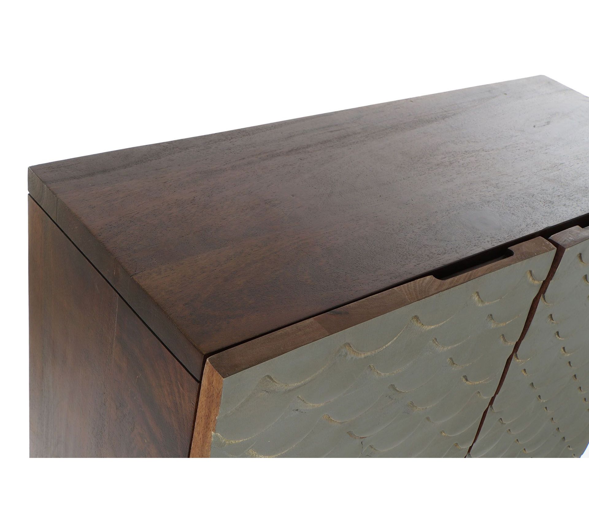 Armoire En Bois Gris Avec 2 Portes Et 3 Étagères Largeur 76 X Hauteur