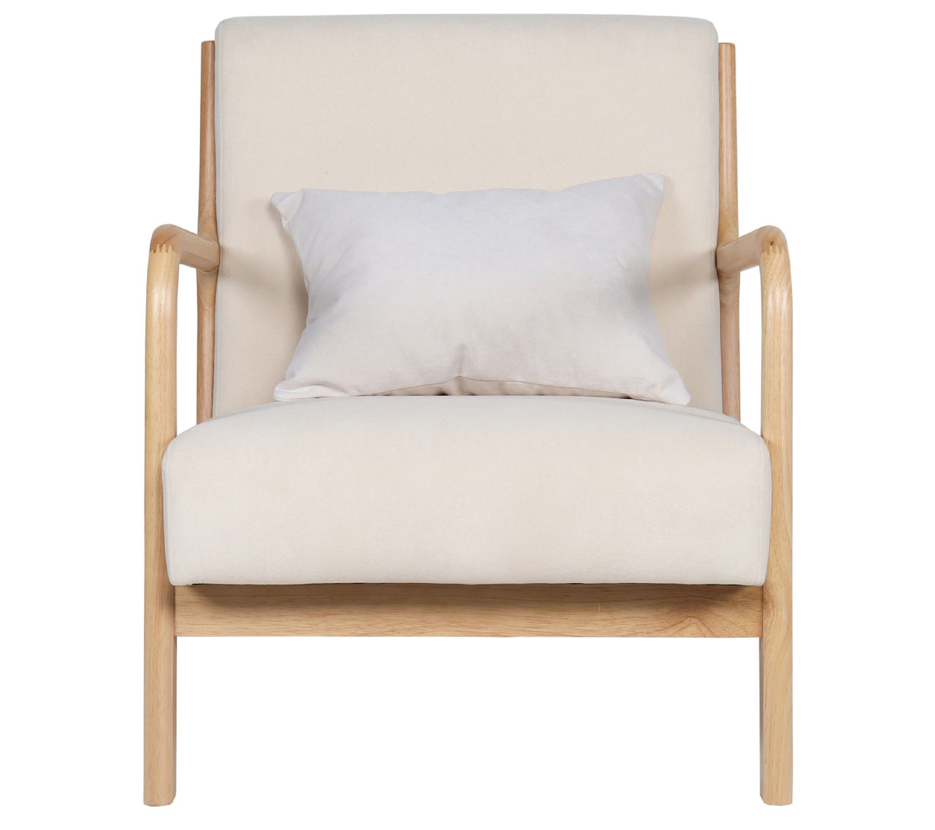 Fauteuil Moderne Beliani ORSTA – Vert, Assise Large Et Profonde, Tissu, 150 Kg