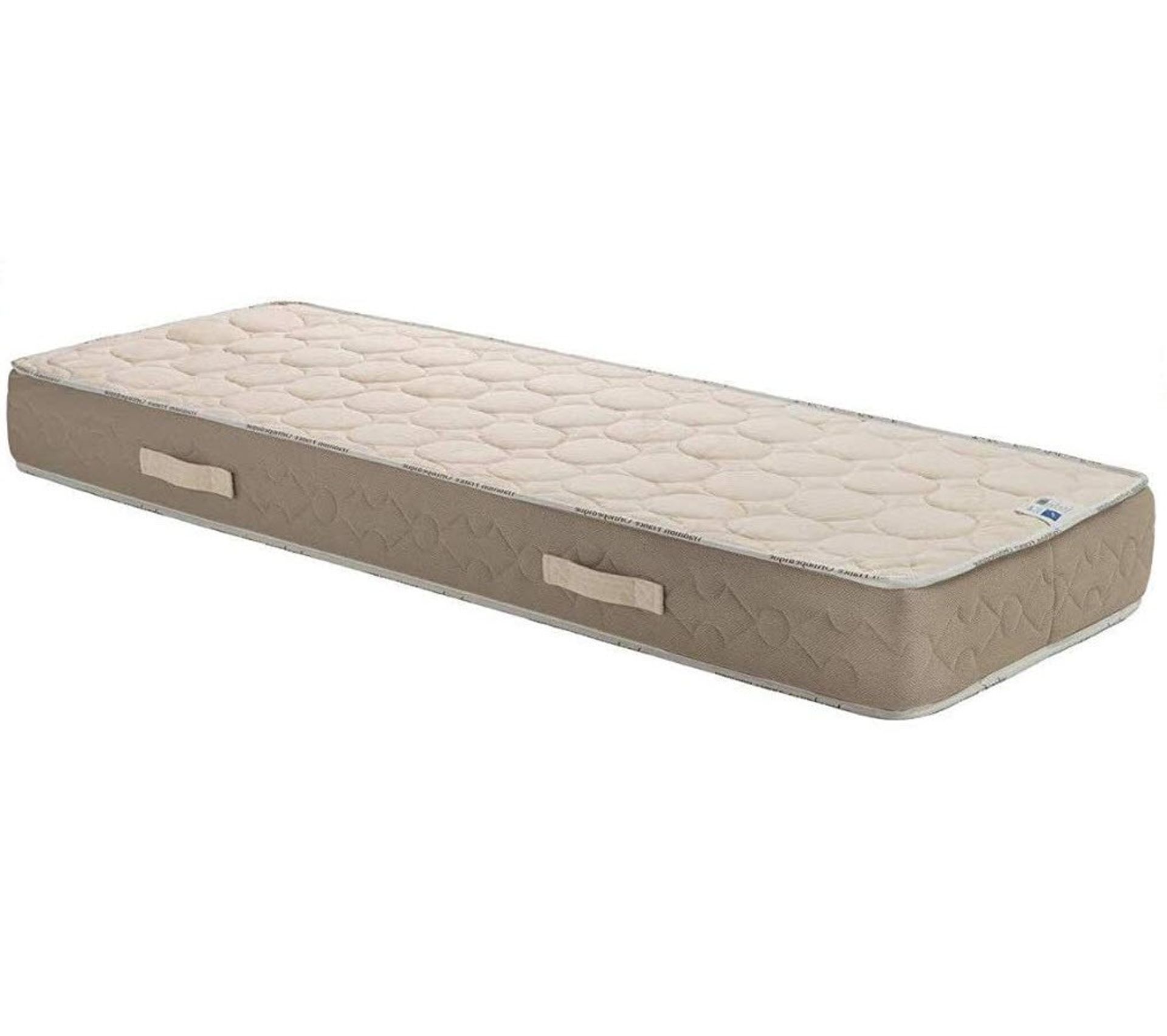 Matelas Latex Naturel Alese 90x190 X 23 Cm Ferme Tissu 100 Coton Toute L Offre Matelas But