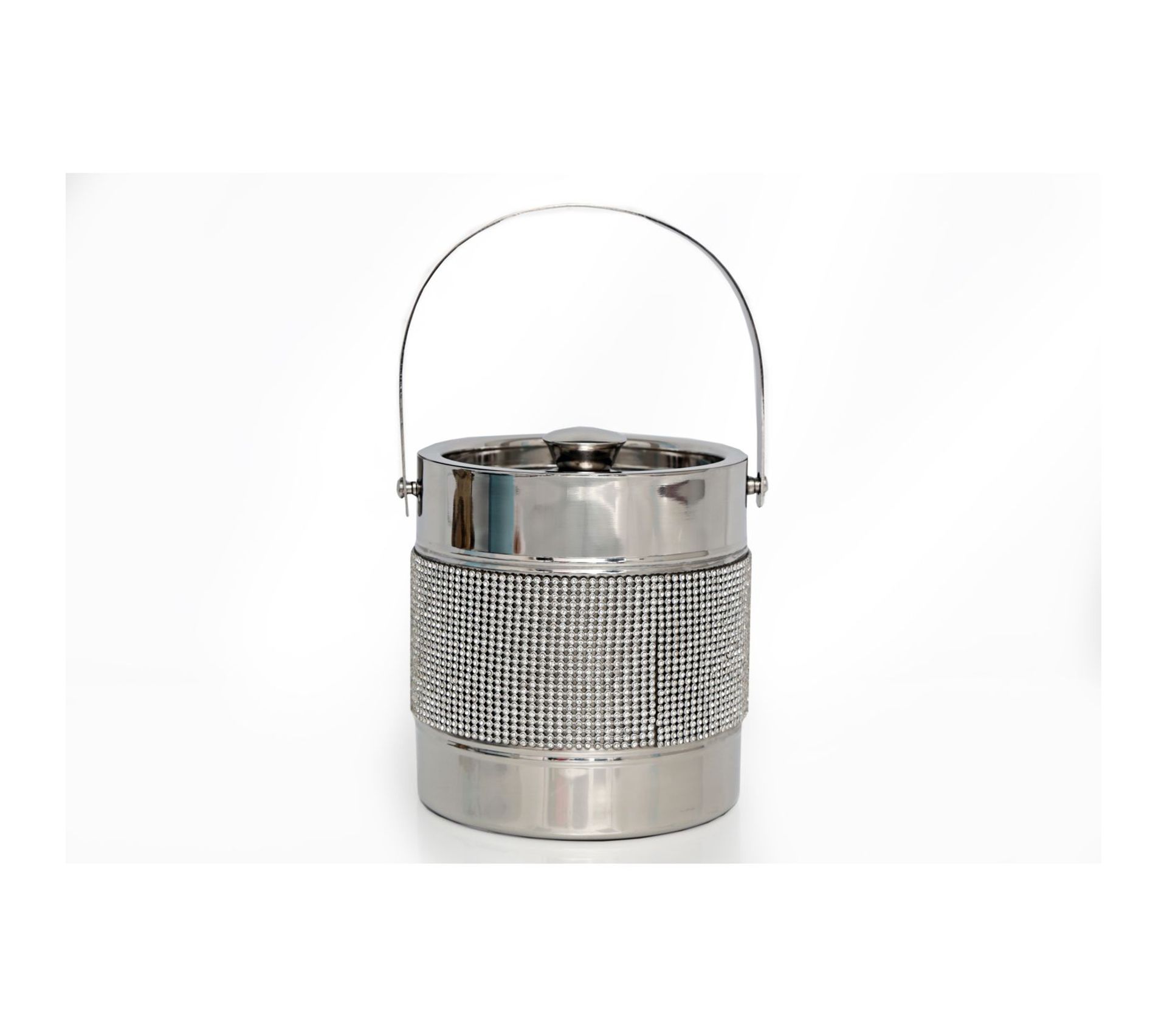Seau à Glace Peplaytal - Acier Inoxydable 1.6L - Avec Couvercle - Pour Vin Et Bière - Fêtes Et Soirées