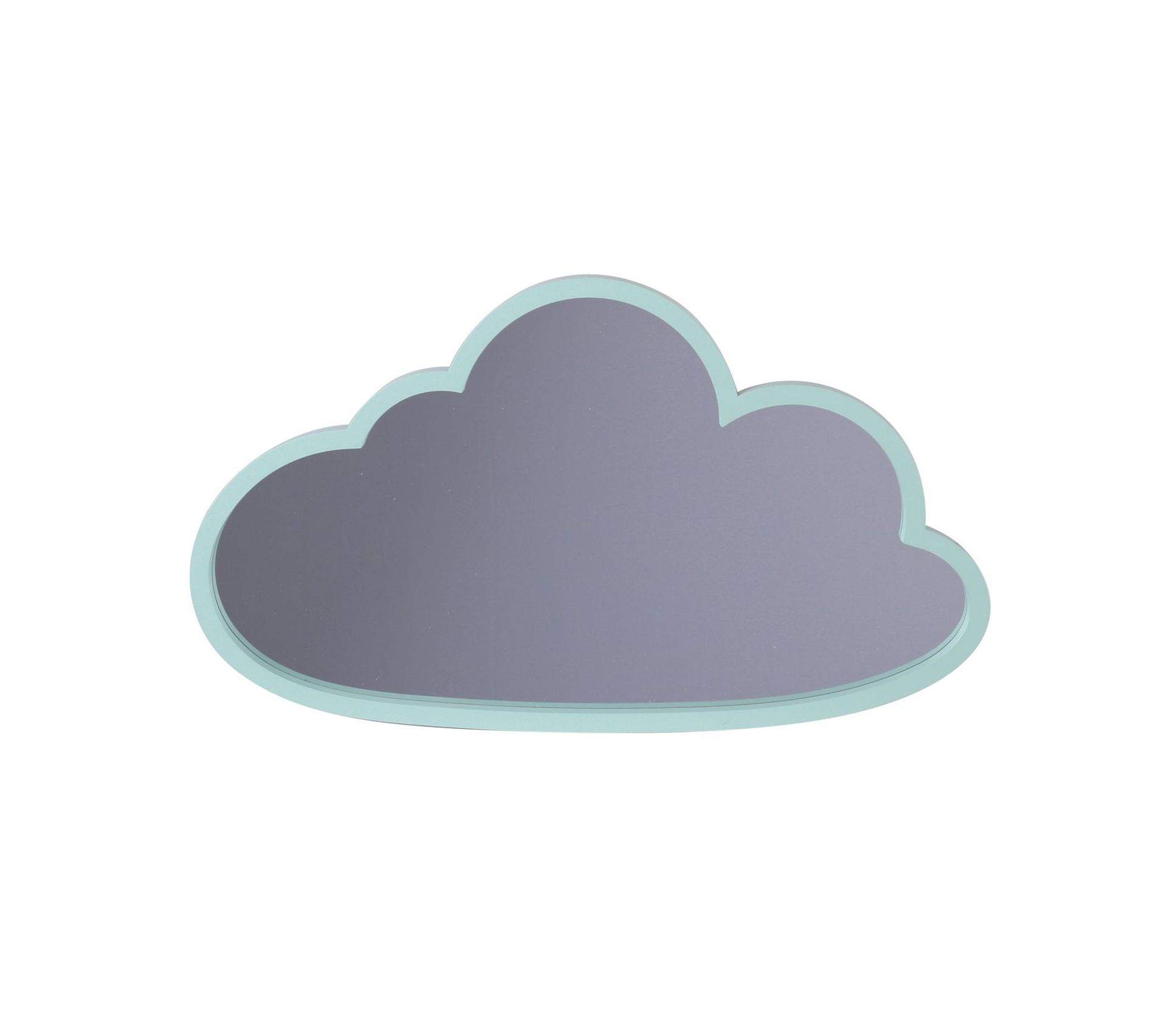 Miroir Nuage Pour Chambre D Enfant L 45 Cm Vert Miroir But