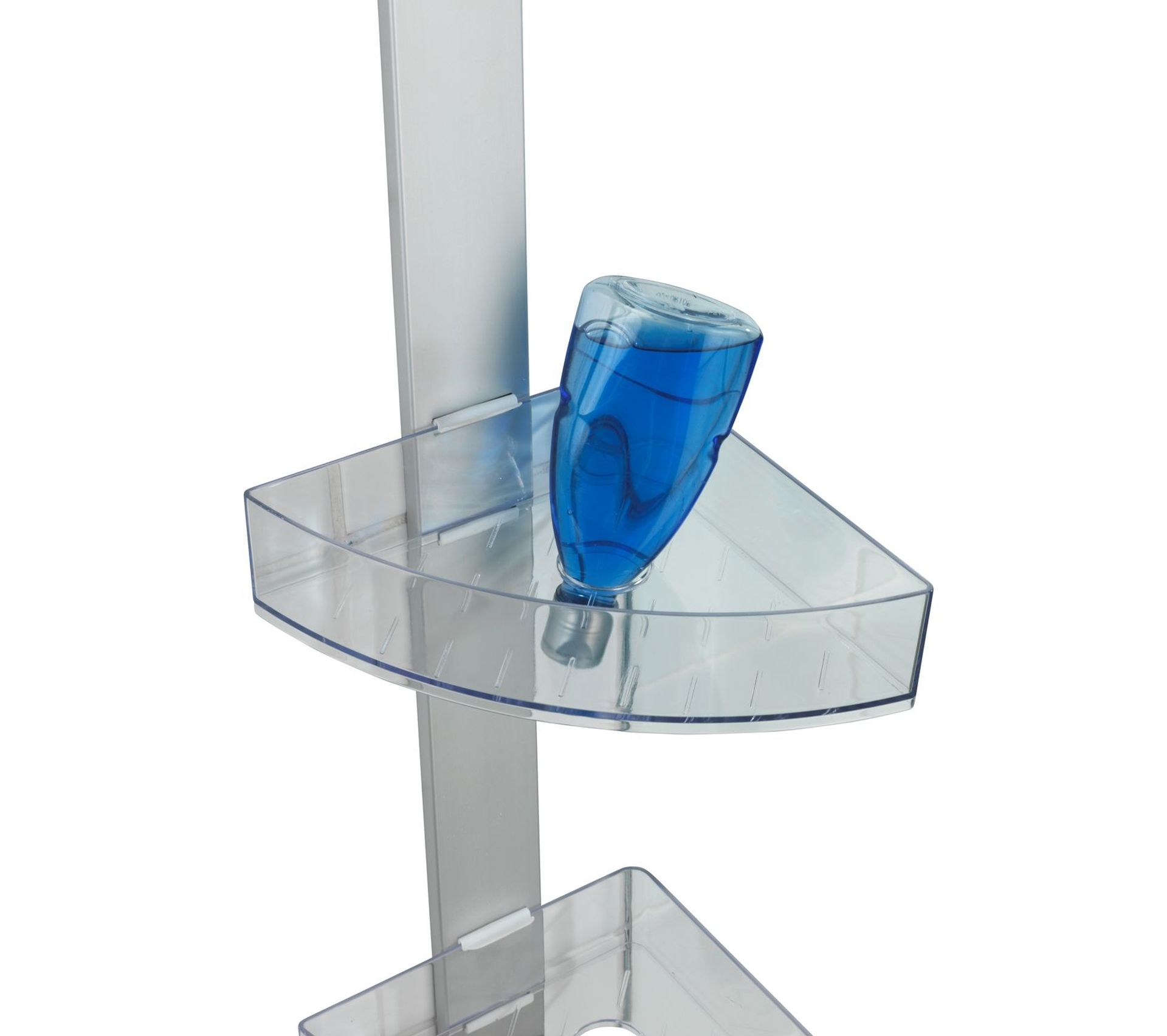 Valet De Douche D'angle Premium Avec 2 Étagères Accessoire salle de