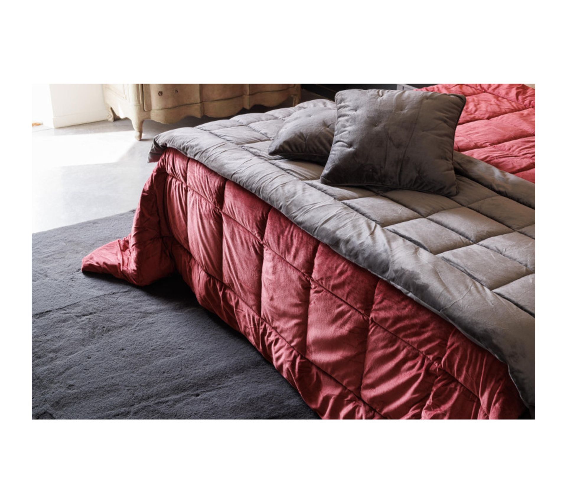 Couvre Lit Velours Matelassé Couvre Lit Velours Matelassé