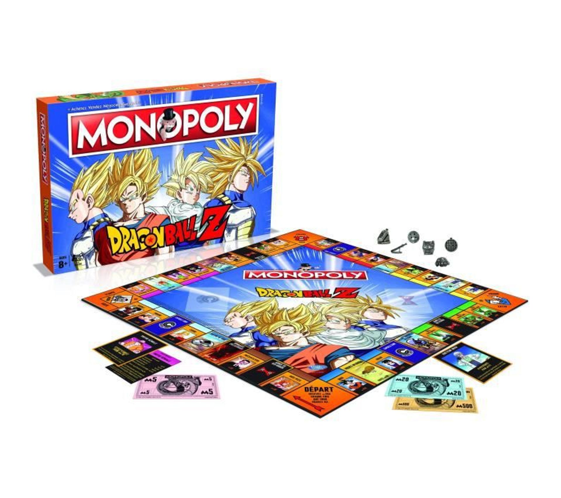 Jeu De Société Monopoly Dragon Ball Z Jeux Jouets BUT